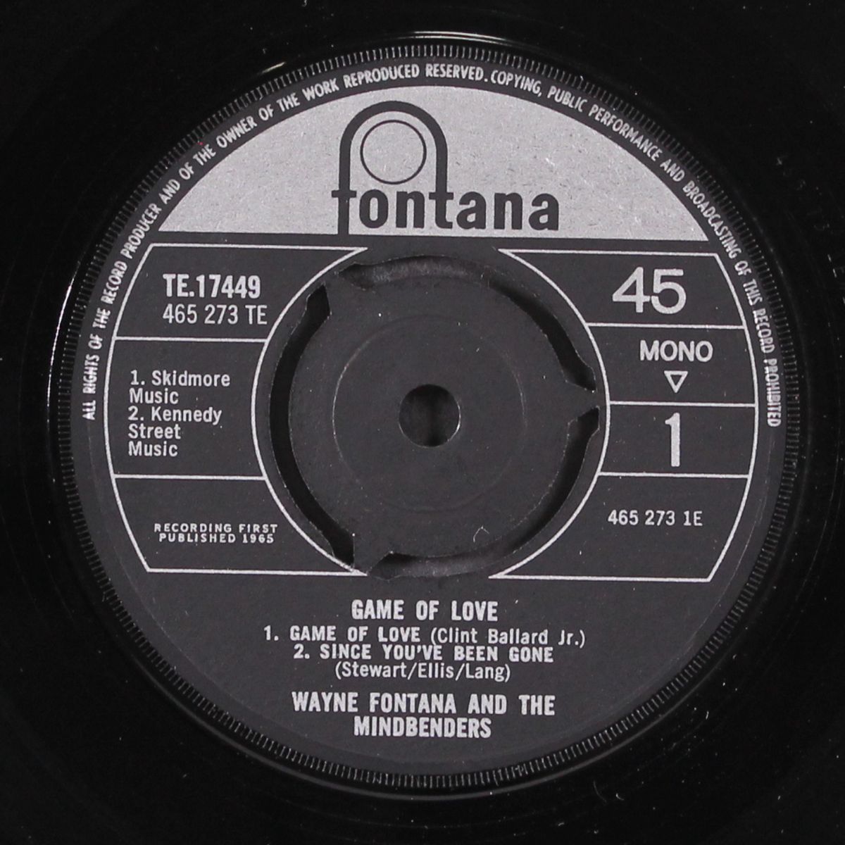 the game of love by WAYNE FONTANA & MINDBENDERS