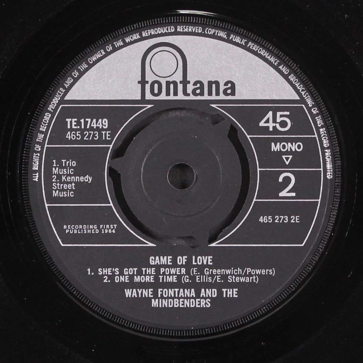 the game of love by WAYNE FONTANA & MINDBENDERS