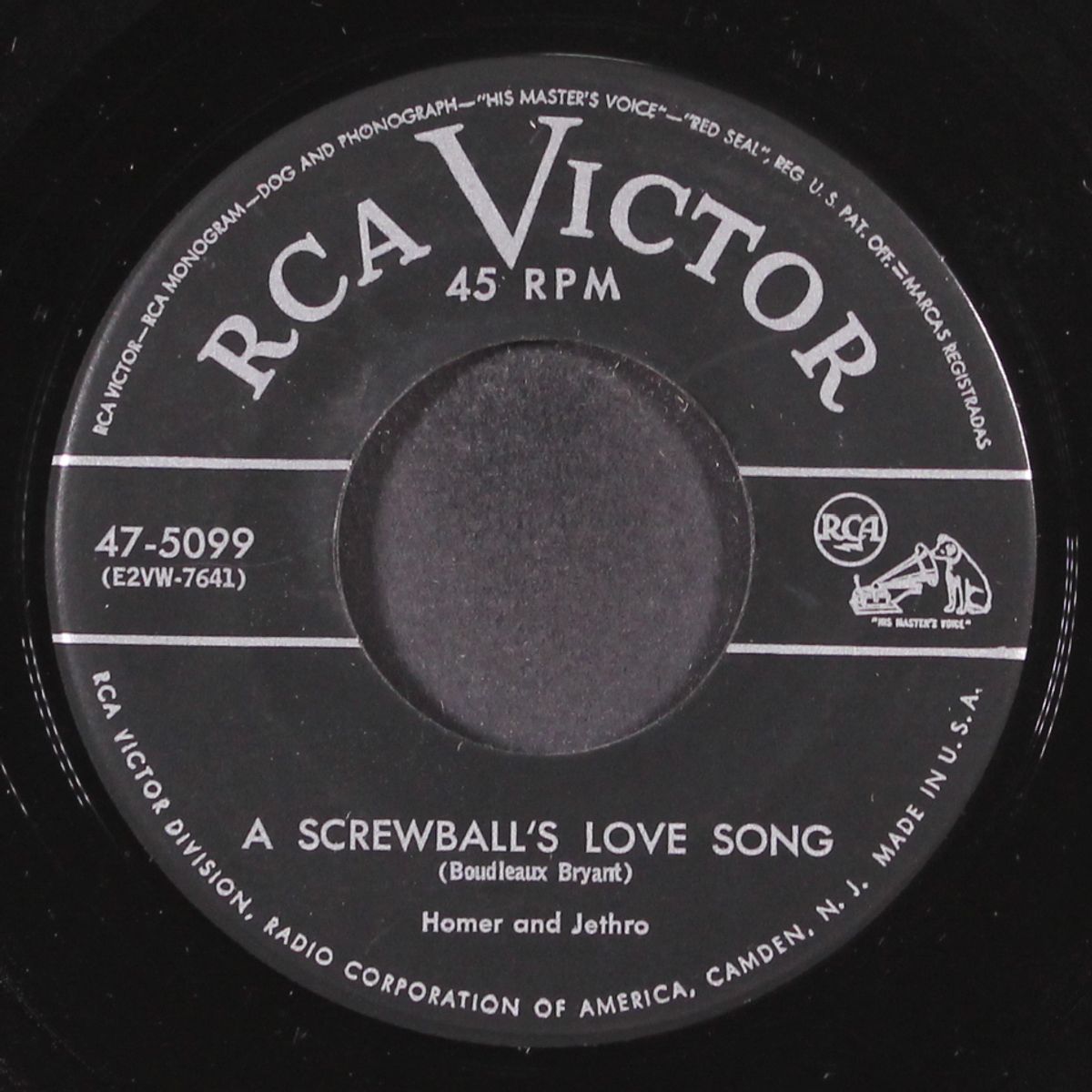 a screwball's love song by HOMER & JETHRO