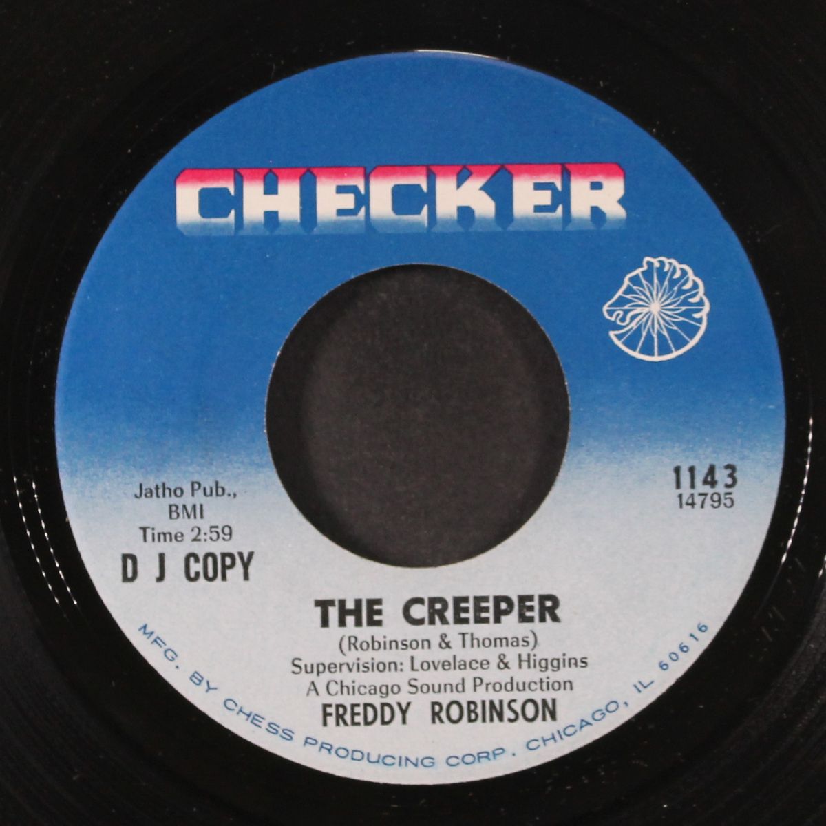the creeper / blank by FREDDY ROBINSON
