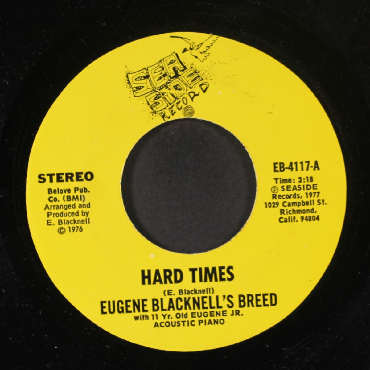 i'm so thankful / hard times by EUGENE BLACKNELL & NEW BREED