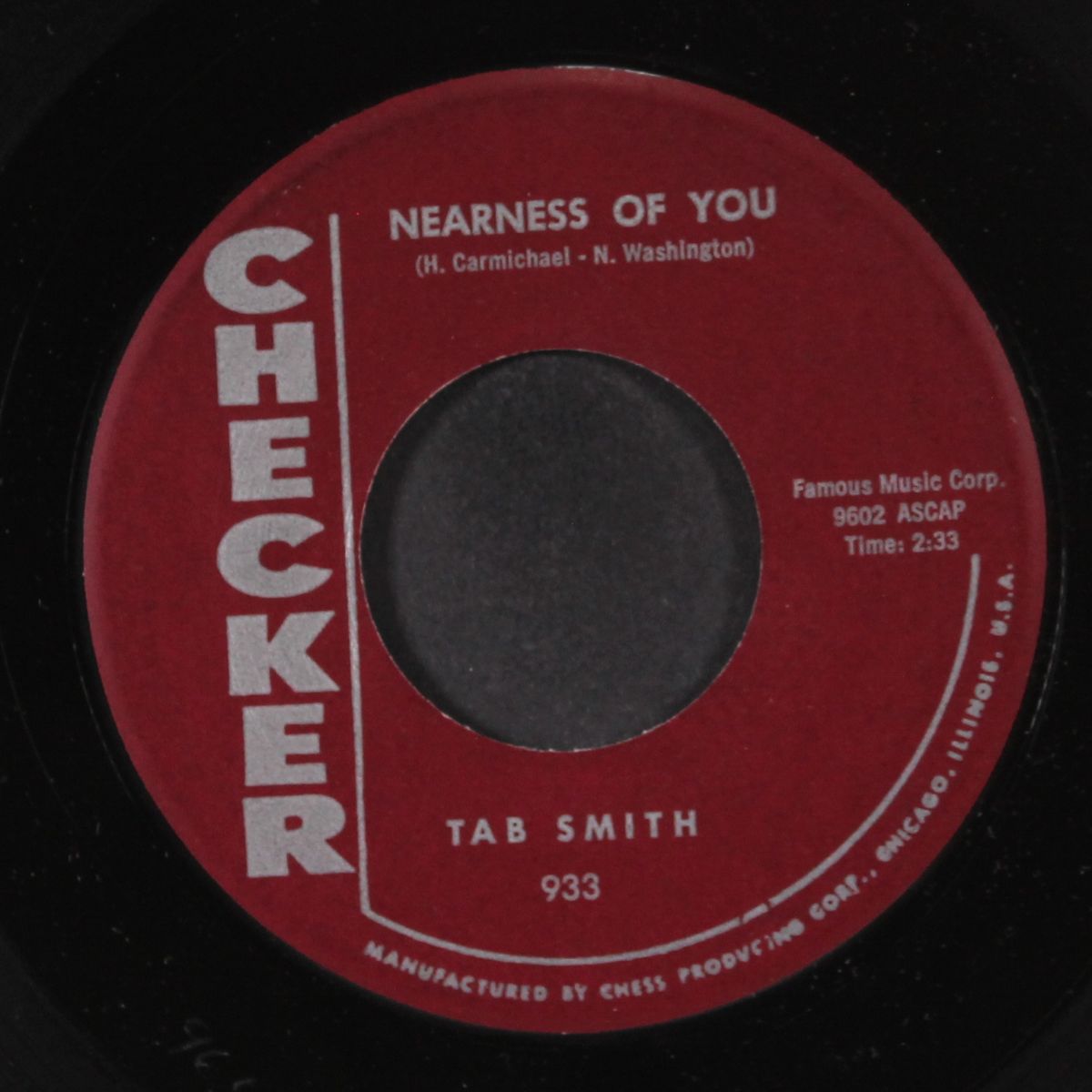 because of you / nearness of you by TAB SMITH