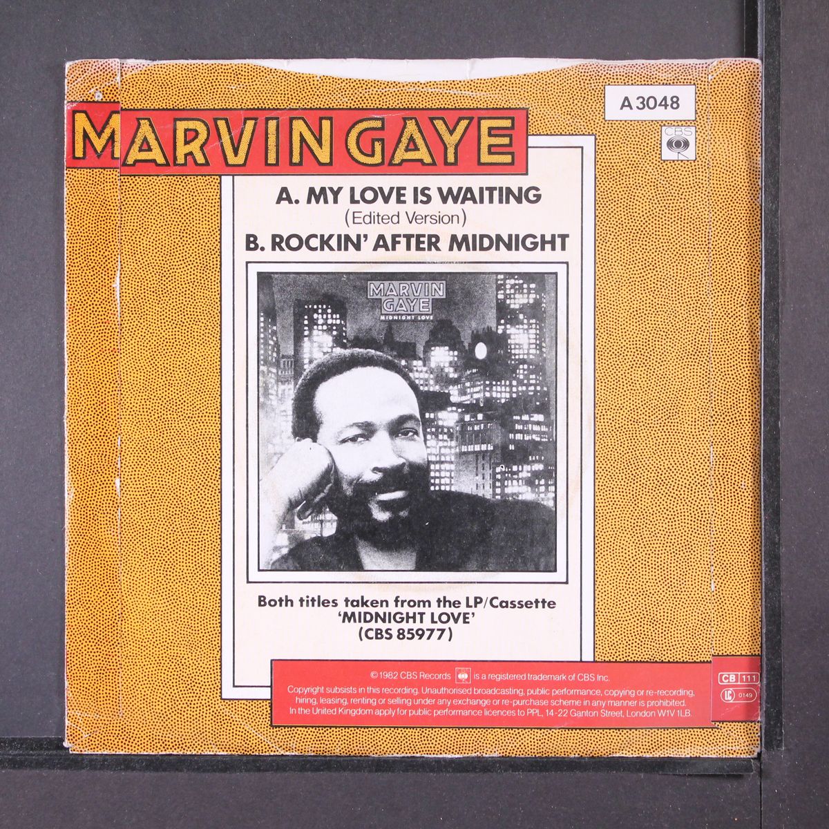 my love is waiting by MARVIN GAYE