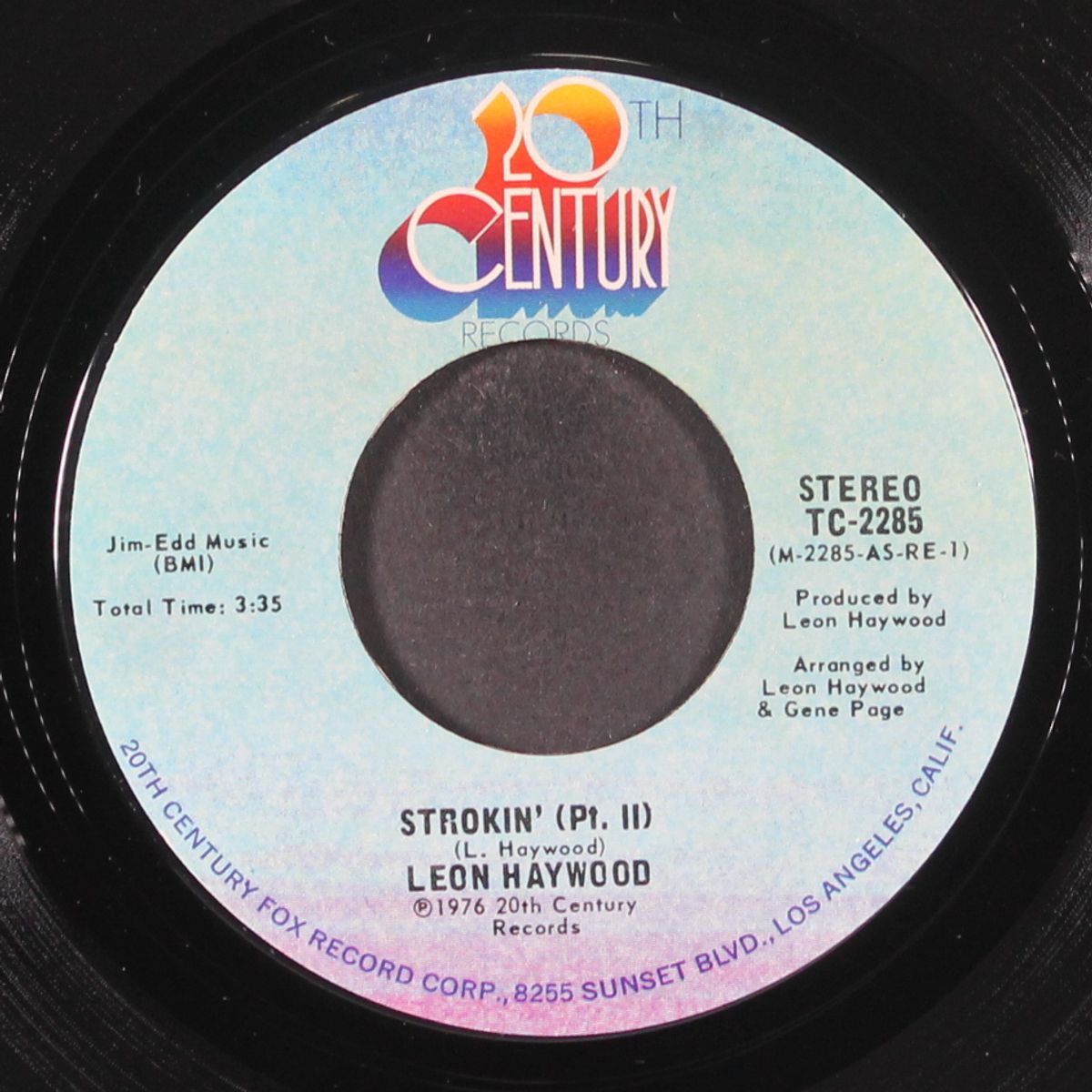 strokin', part 2 / mono by LEON HAYWOOD