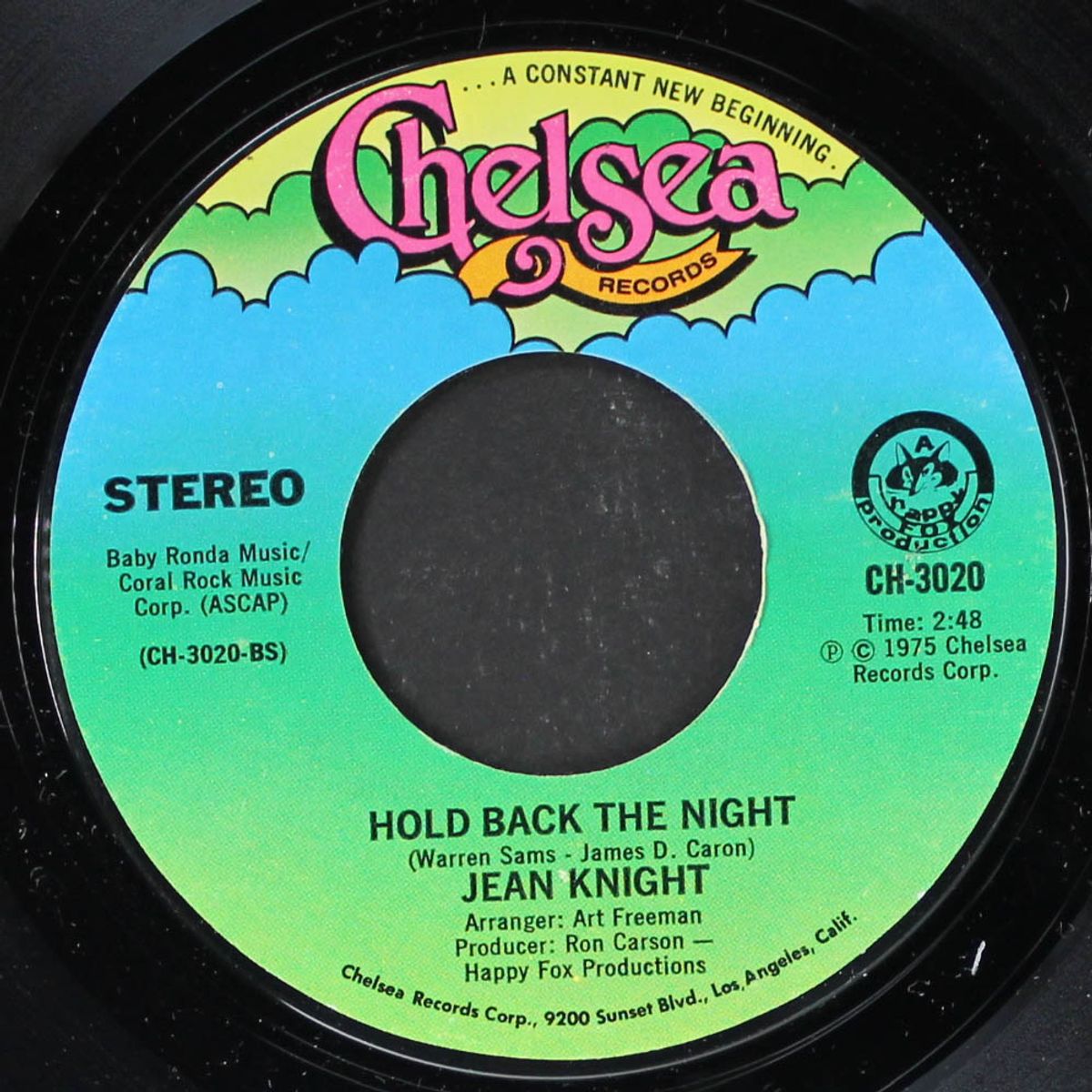 don't ask for 24 hours / hold back the night by JEAN KNIGHT