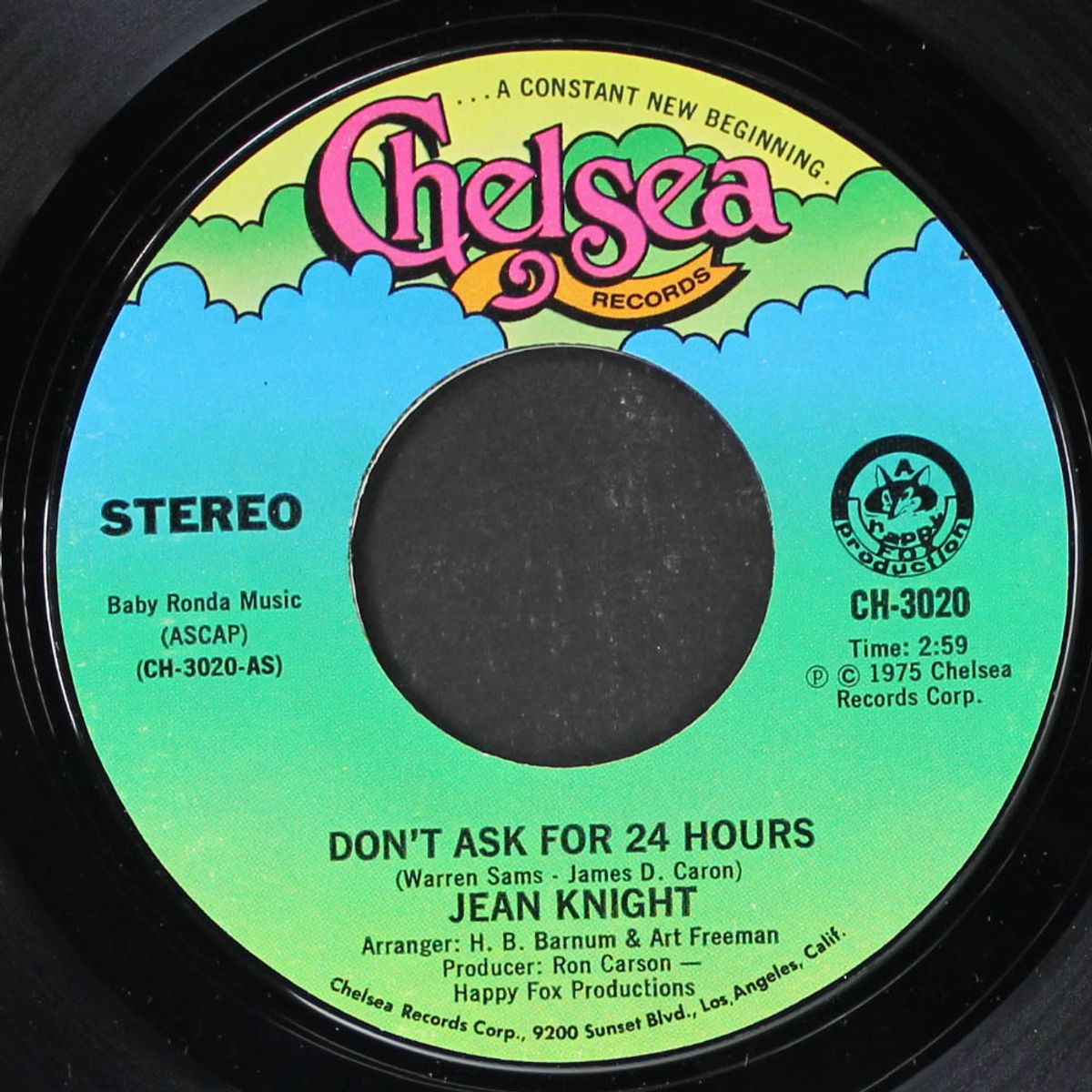 don't ask for 24 hours / hold back the night by JEAN KNIGHT