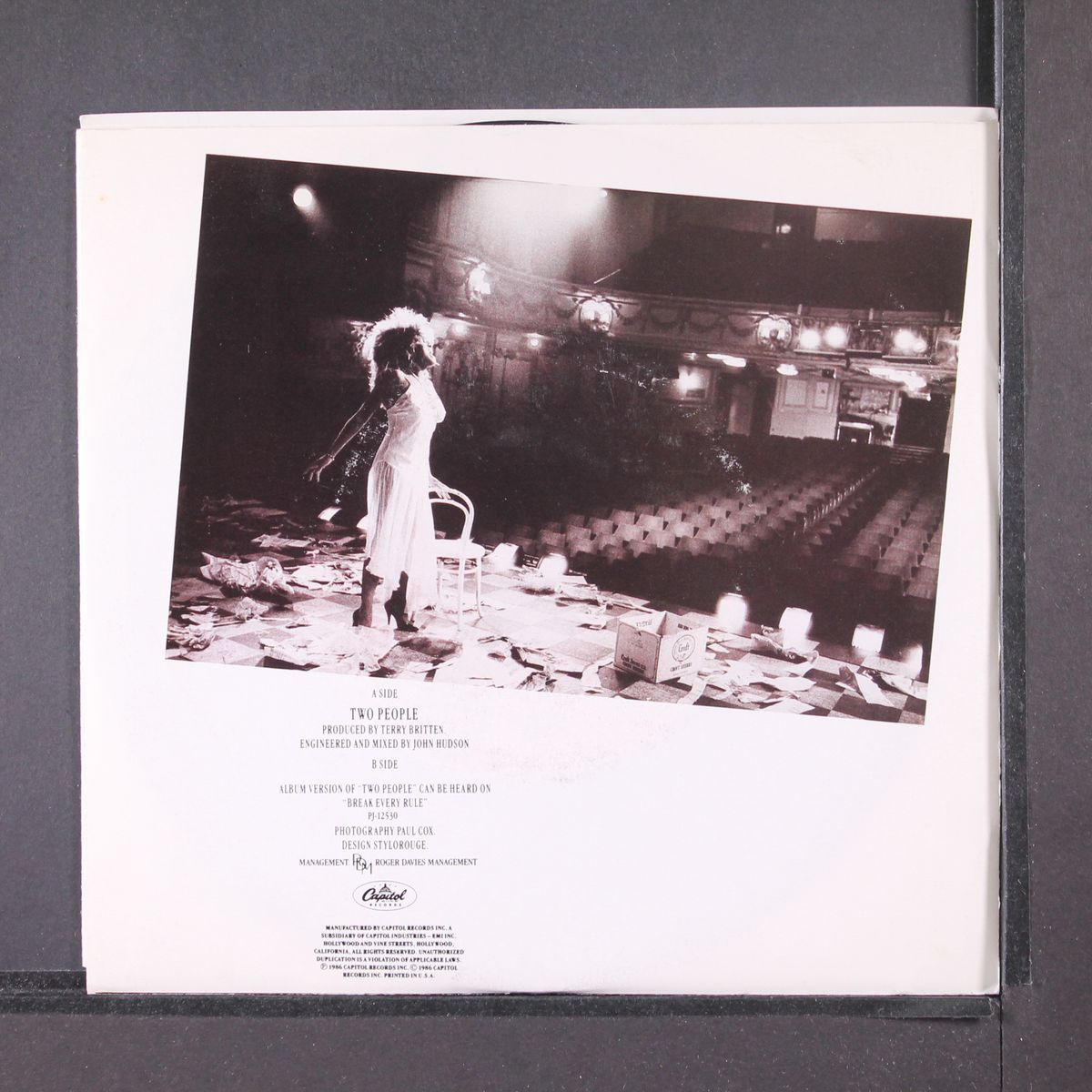two people / same by TINA TURNER