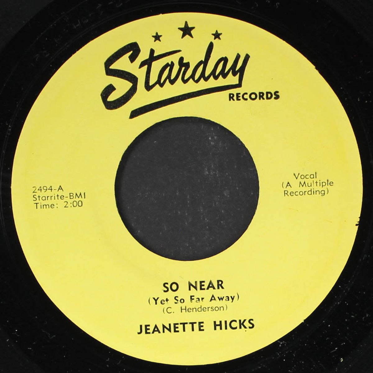 yearning / so near by GEORGE JONES & JEANETTE HICKS