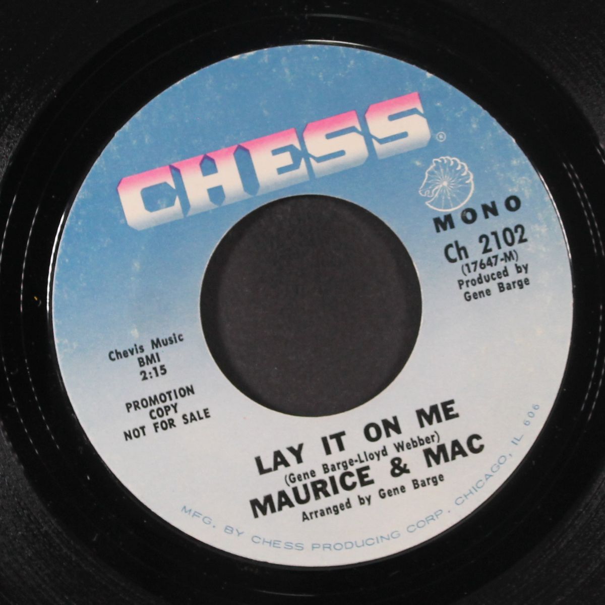 you can't say i didn't try / lay it on me by MAURICE & MAC