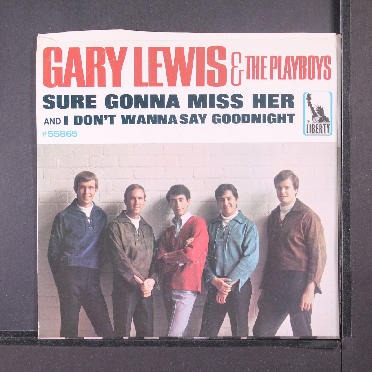 sure gonna miss her / i dont wanna say goodnight by GARY LEWIS & PLAYBOYS