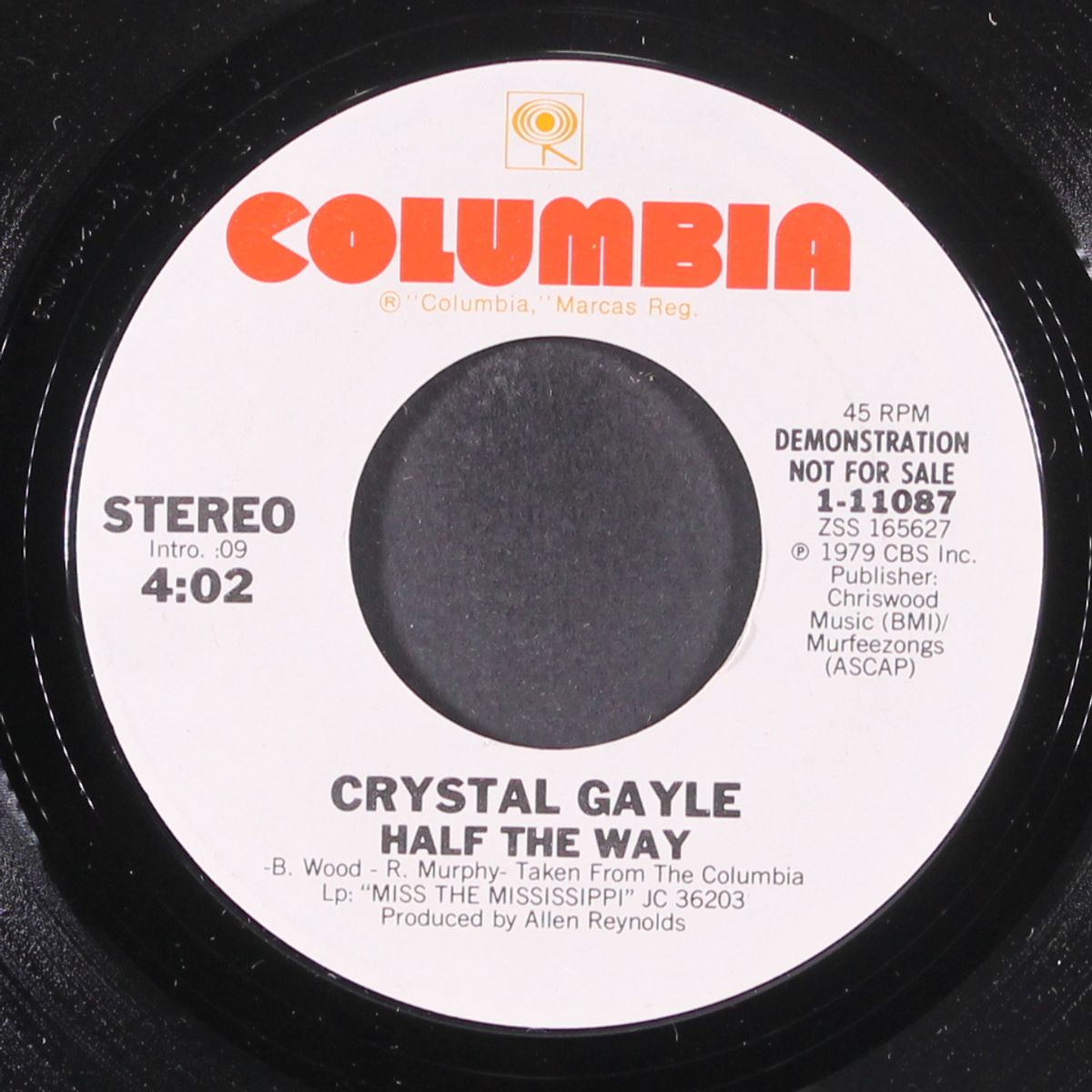 half the way / same by CRYSTAL GAYLE