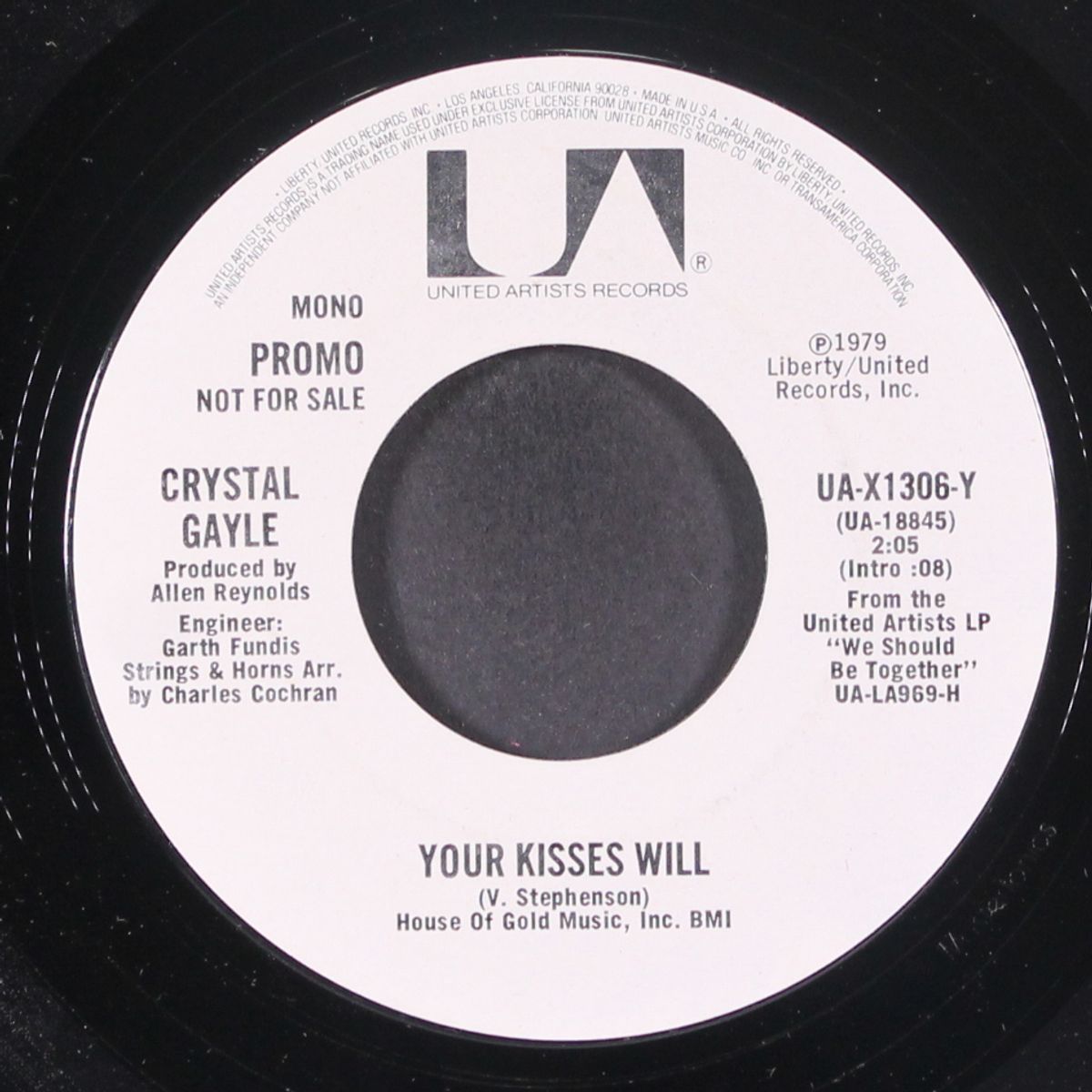 your kisses will / mono by CRYSTAL GAYLE