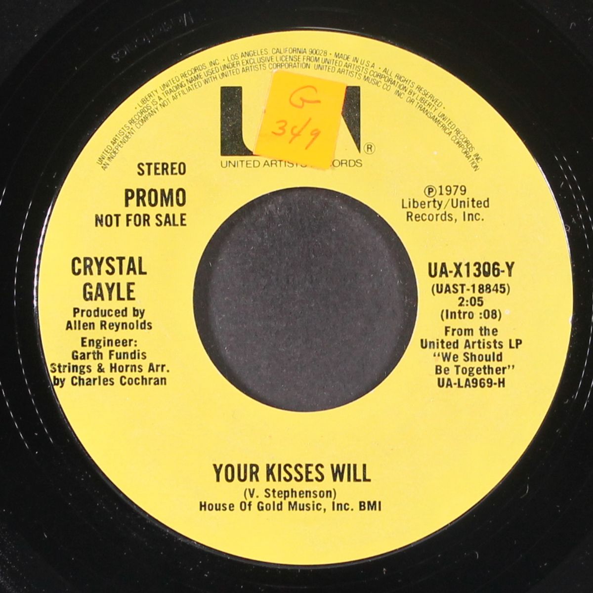 your kisses will / mono by CRYSTAL GAYLE