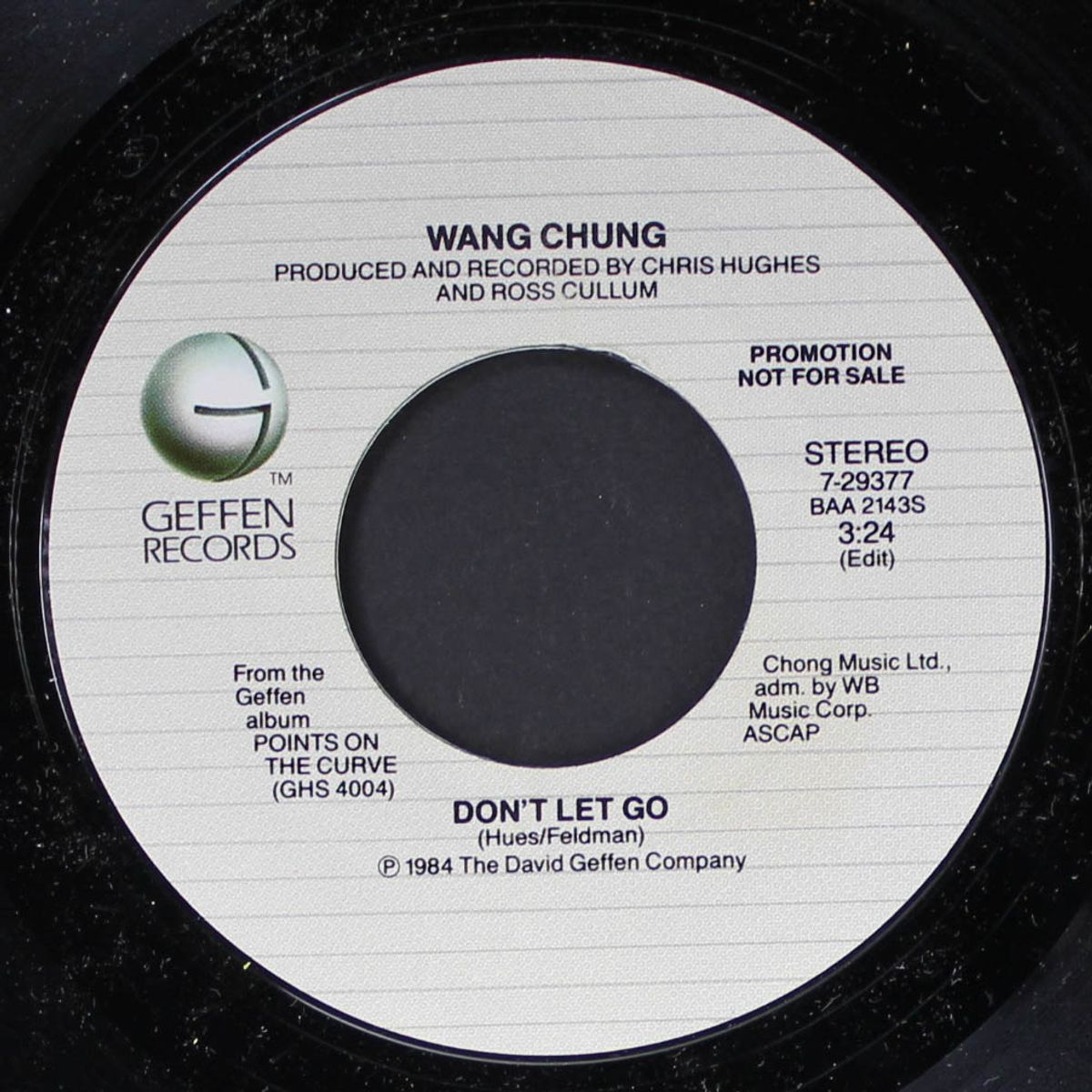 don't let go / same by WANG CHUNG