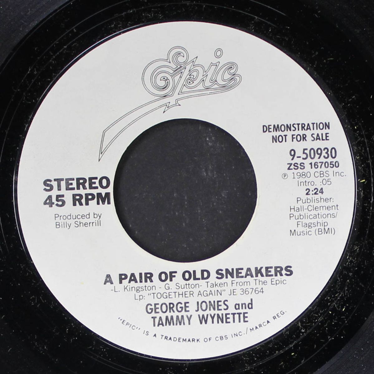 a pair of old sneakers / same by GEORGE JONES