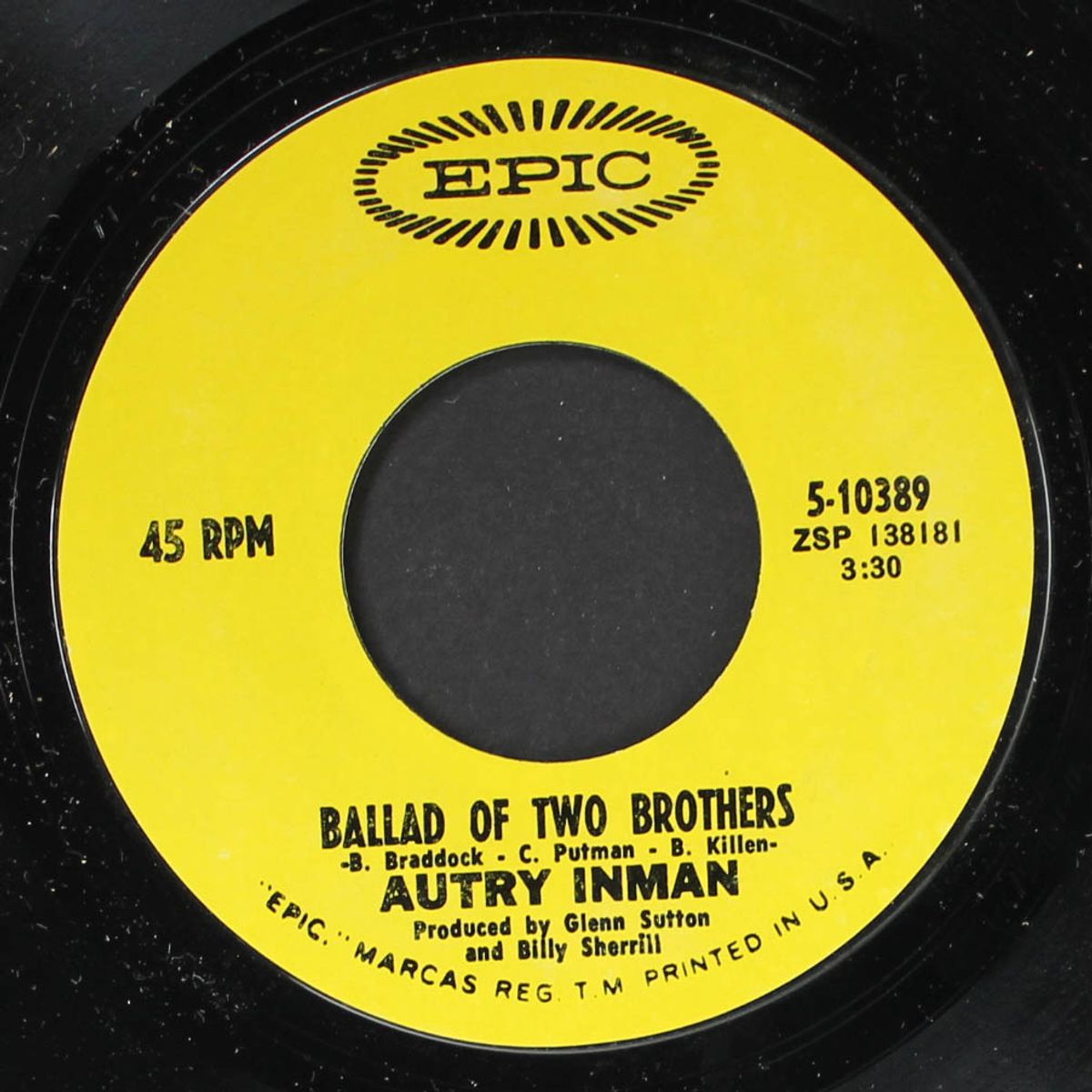 ballad of two brothers / don't call me (i'll call you) by AUTRY INMAN