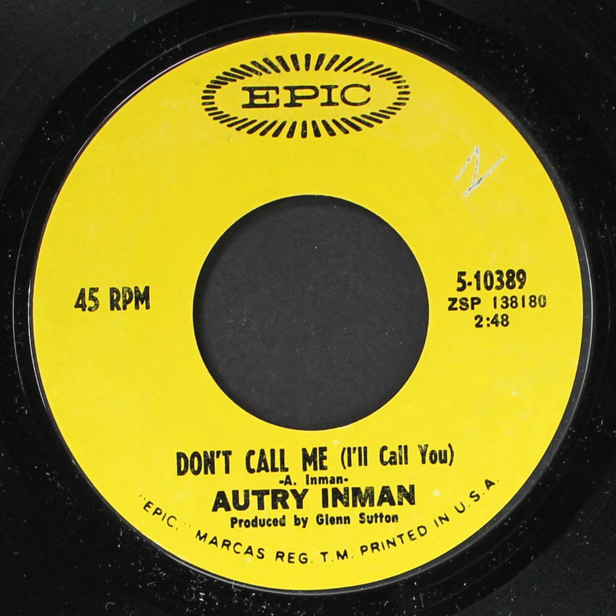ballad of two brothers / don't call me (i'll call you) by AUTRY INMAN