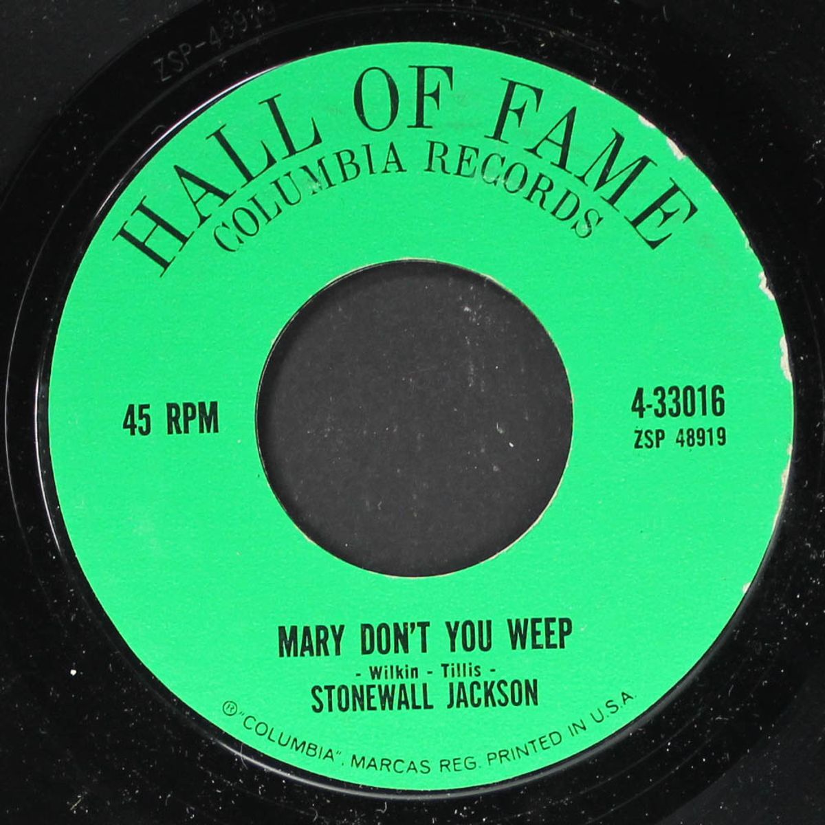 waterloo / mary don't you weep by STONEWALL JACKSON