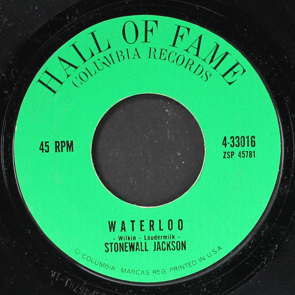 waterloo / mary don't you weep by STONEWALL JACKSON
