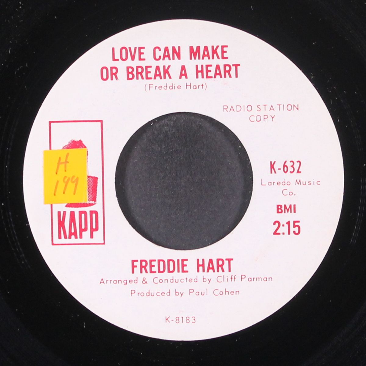 love can make or break a heart by FREDDIE HART