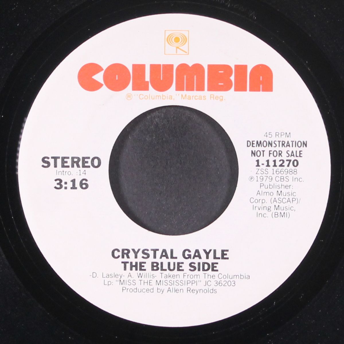 the blue side / same by CRYSTAL GAYLE