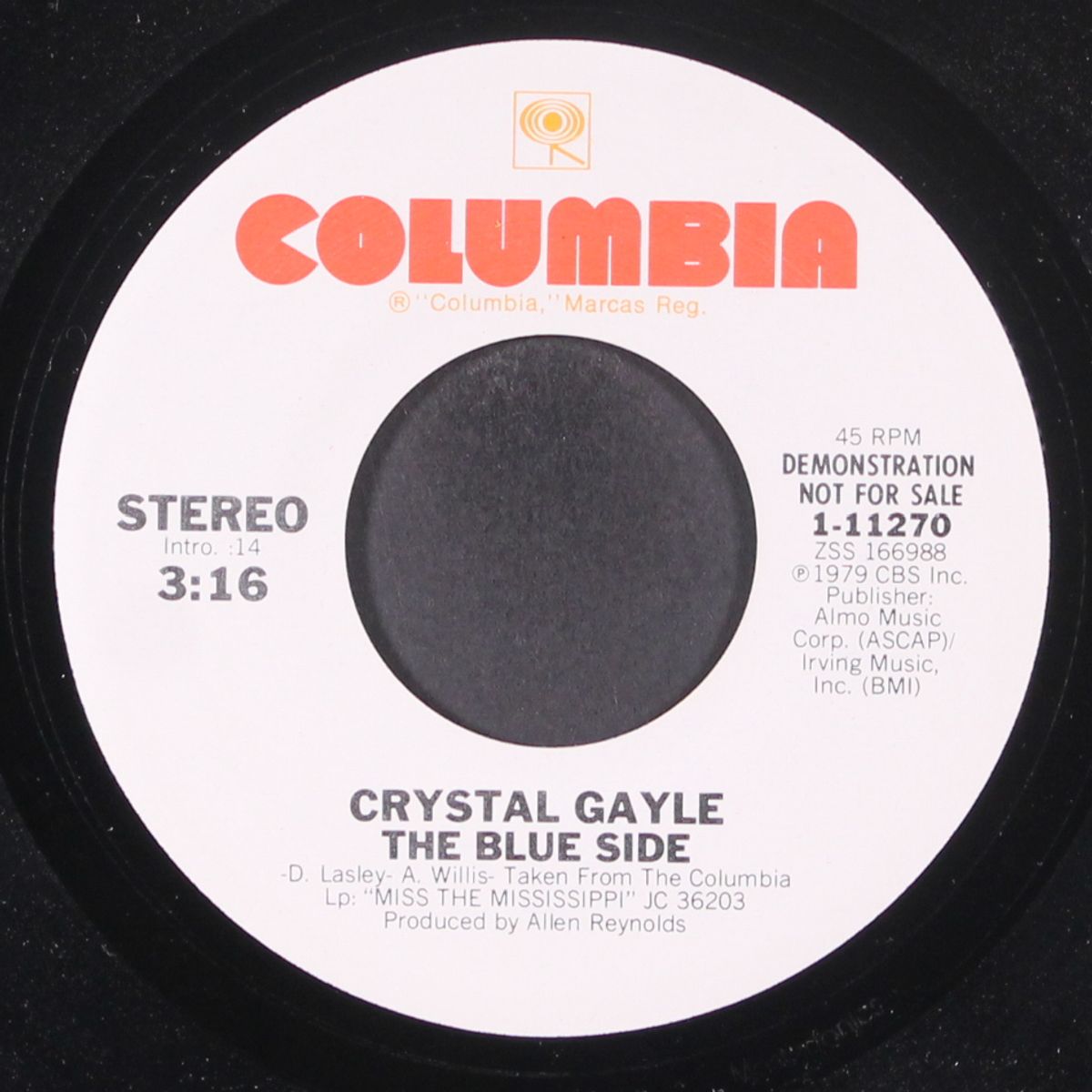the blue side / same by CRYSTAL GAYLE