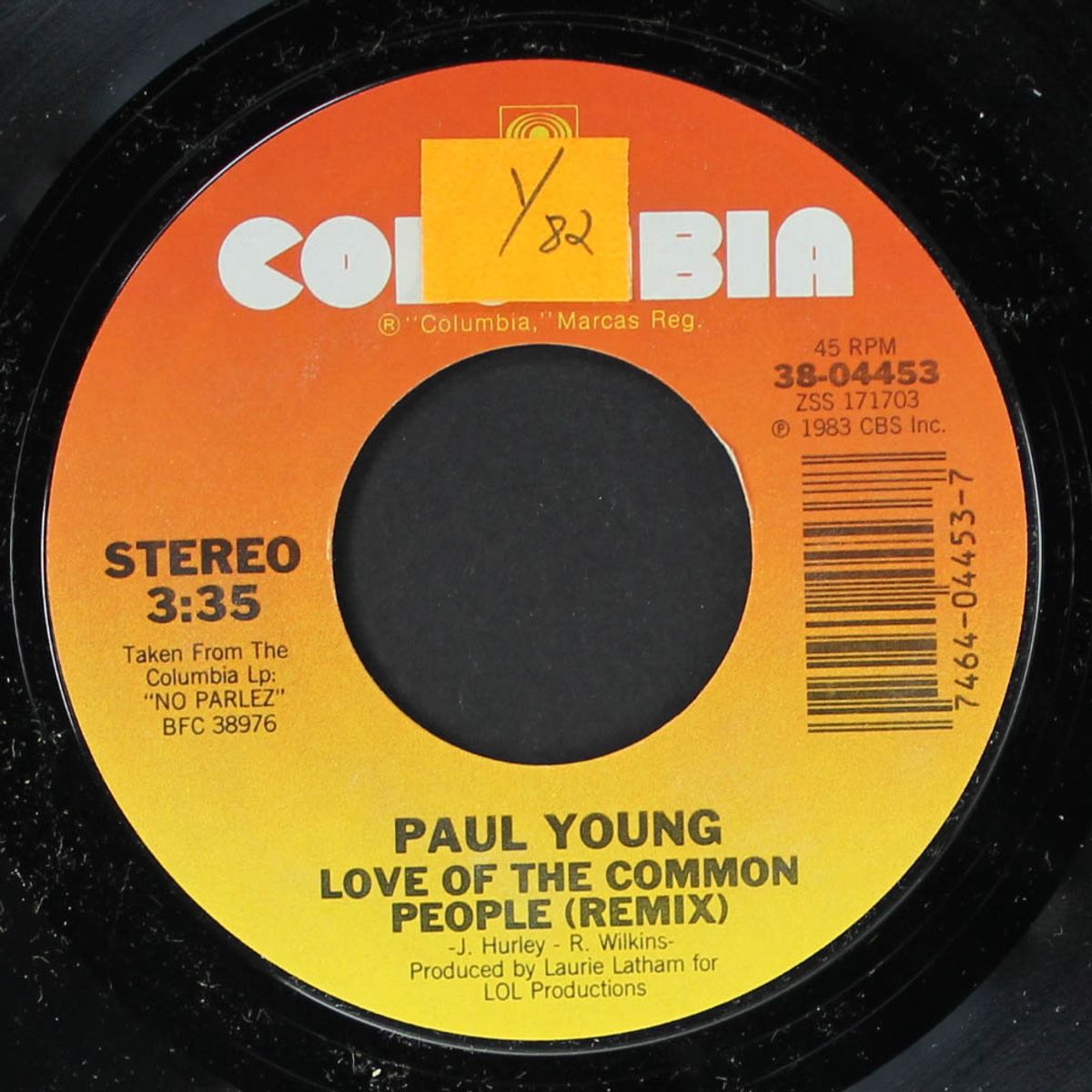 love of the common people / behind your smile (live) by PAUL YOUNG