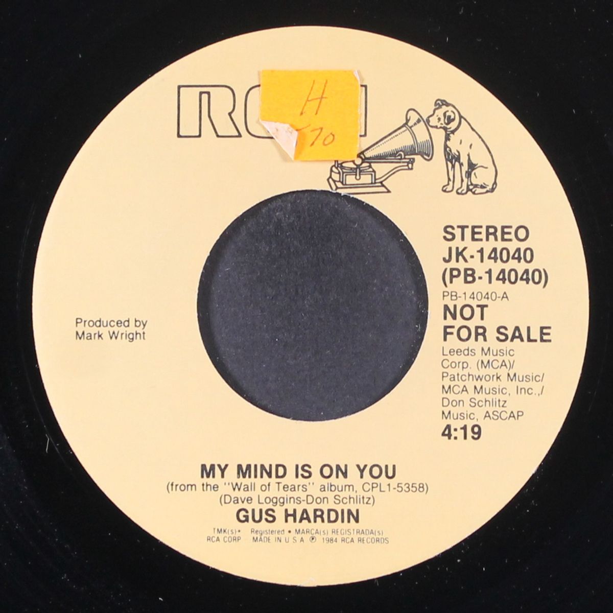 my mind is on you / same by GUS HARDIN