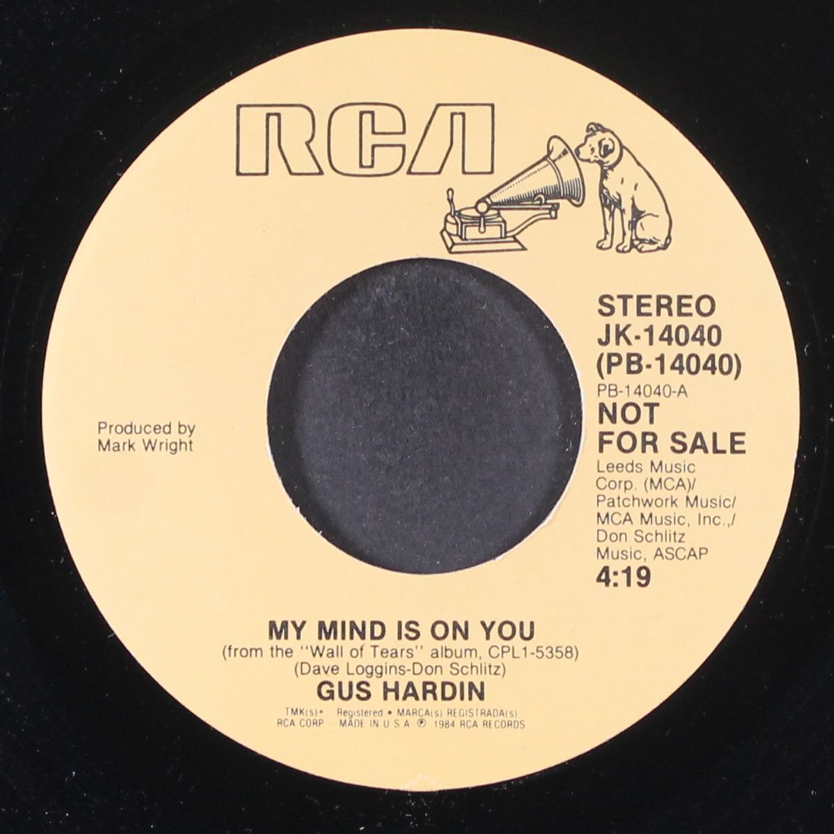 my mind is on you / same by GUS HARDIN