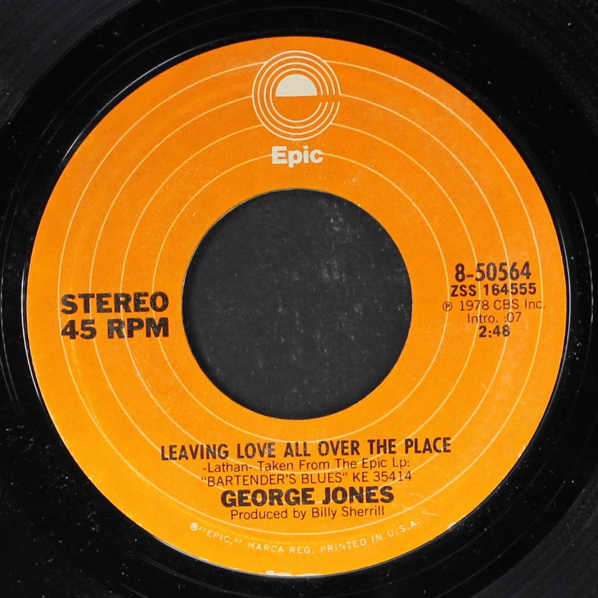 i'll just take it out in love by GEORGE JONES