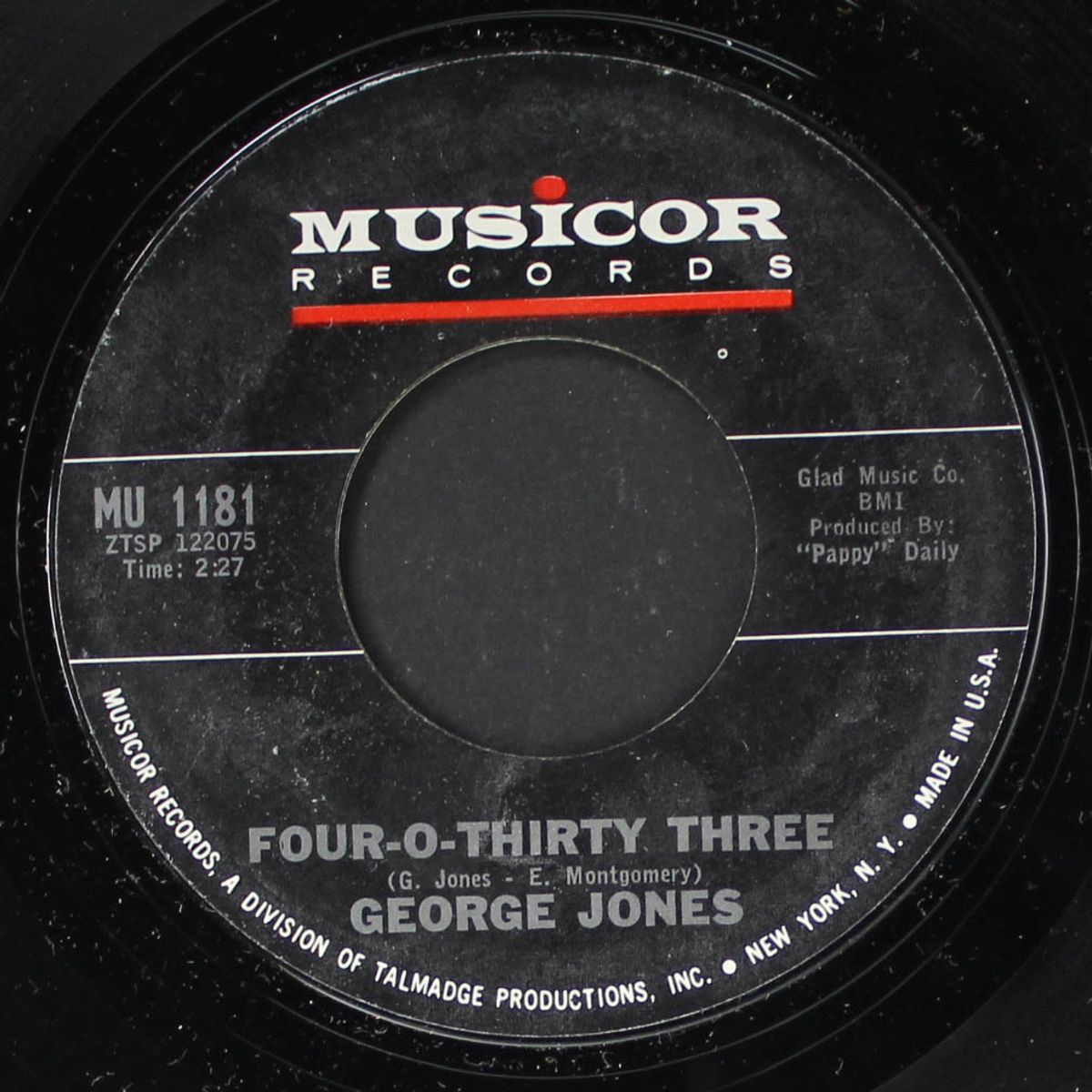 four-o-thirty three by GEORGE JONES