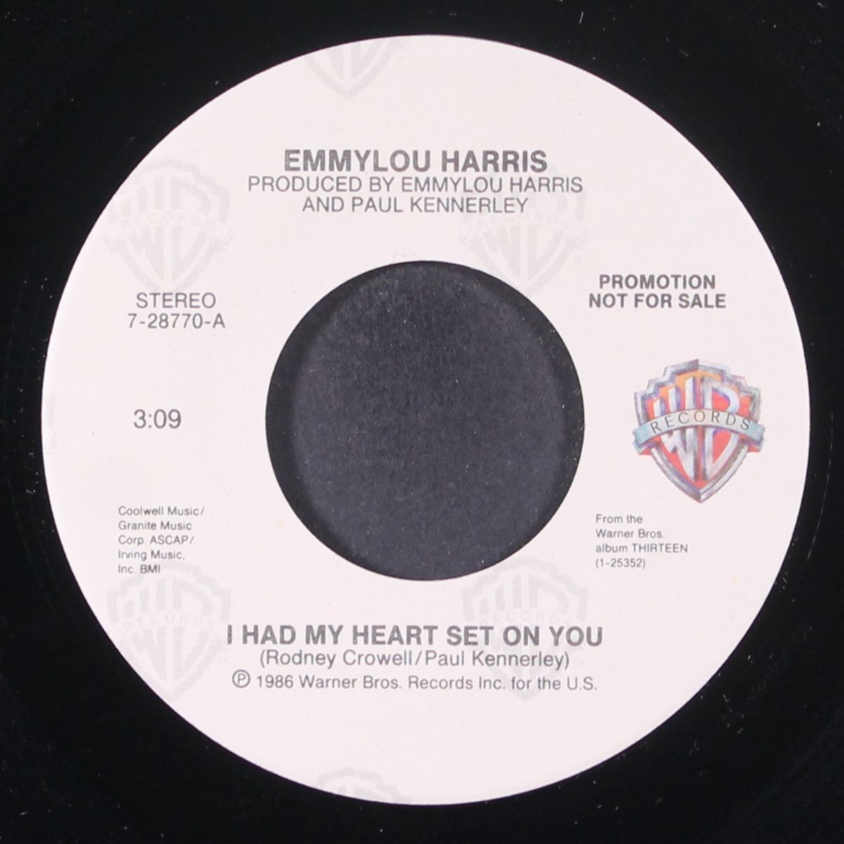 i had my heart set on you / same by EMMYLOU HARRIS