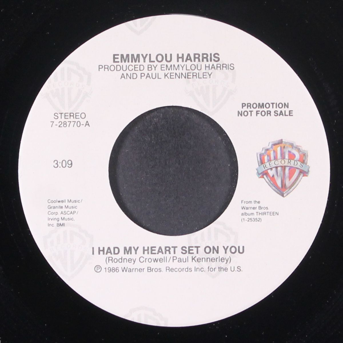 i had my heart set on you / same by EMMYLOU HARRIS