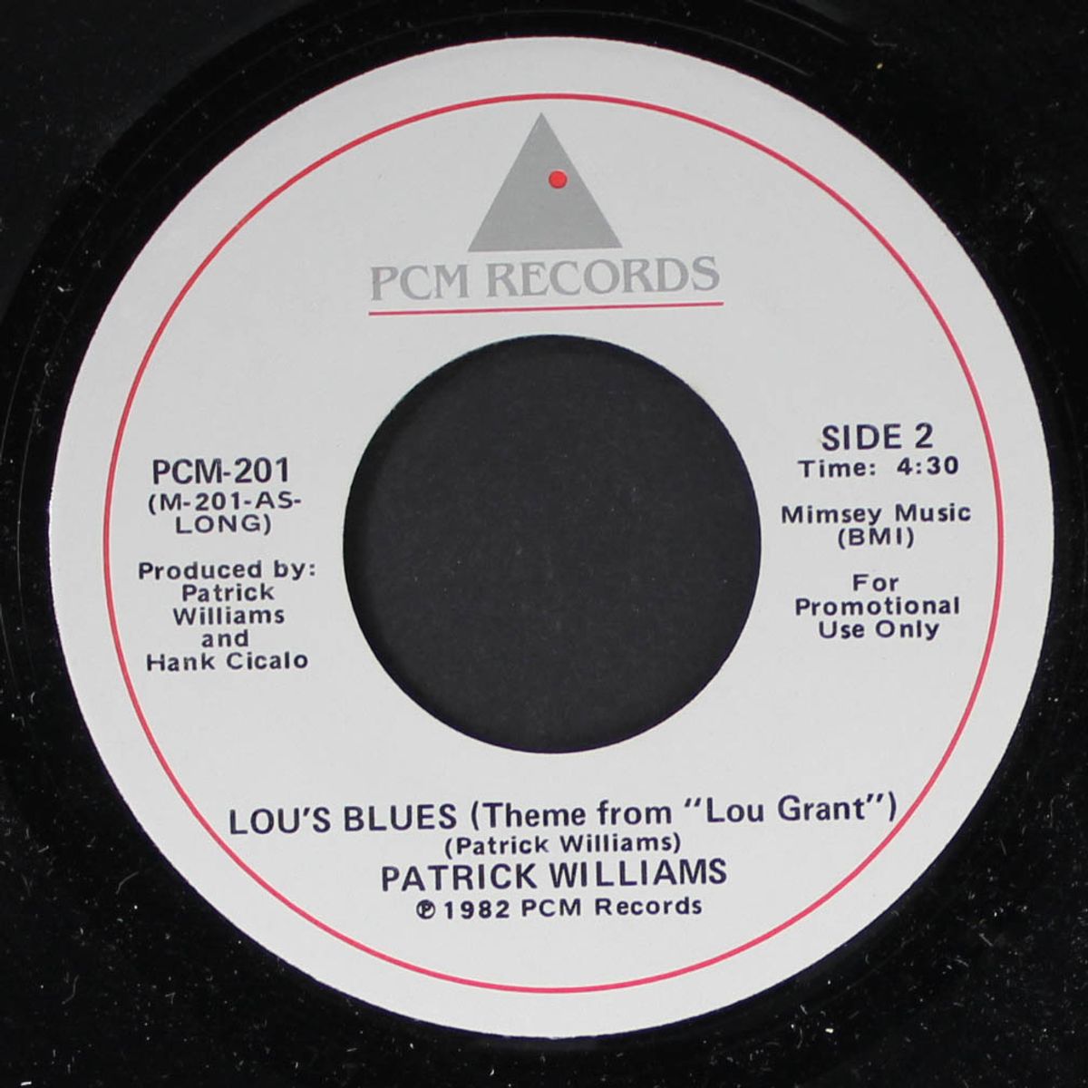 lou's blues (theme from "lou grant") by PATRICK WILLIAMS
