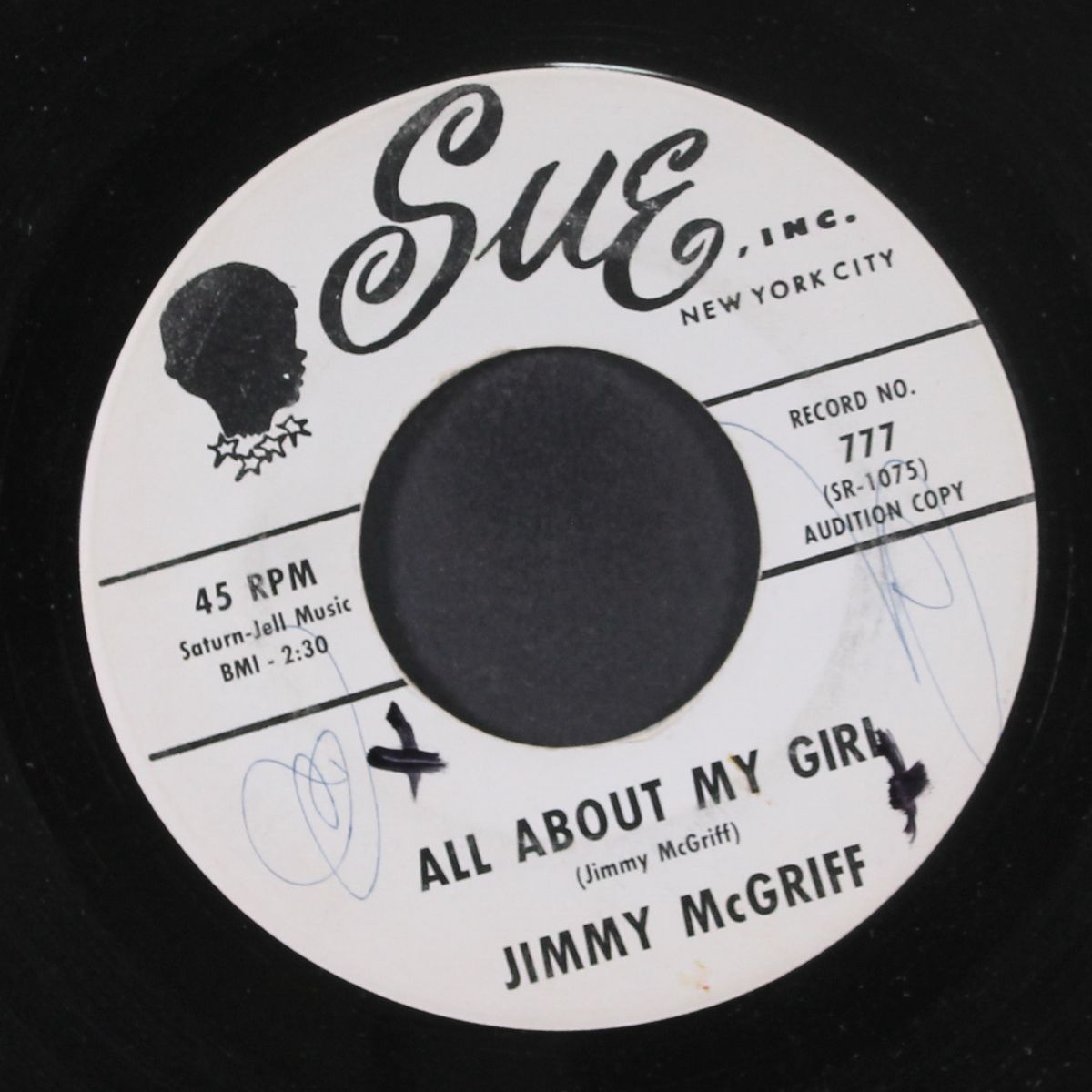 m.g. blues / all about my girl by JIMMY MCGRIFF