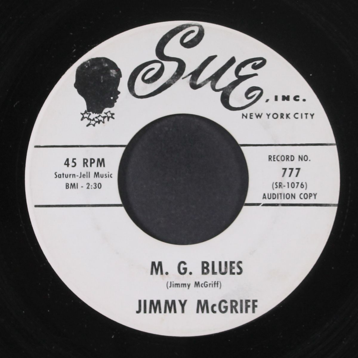m.g. blues / all about my girl by JIMMY MCGRIFF