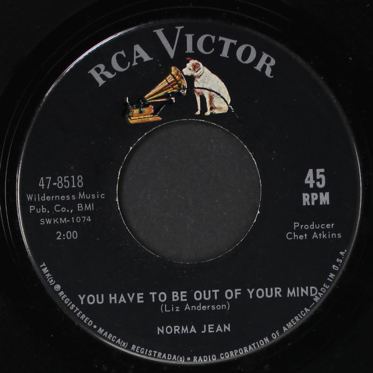 you have to be out of your mind / i cried all the way to the bank by NORMA JEAN