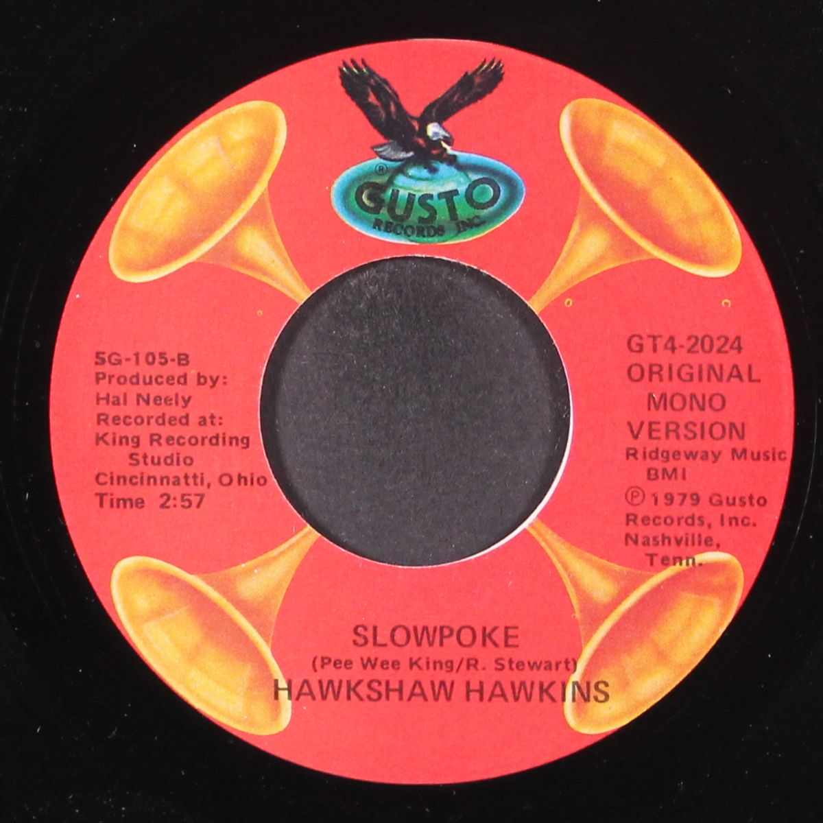 lonesome 7-7203 / slowpoke by HAWKSHAW HAWKINS