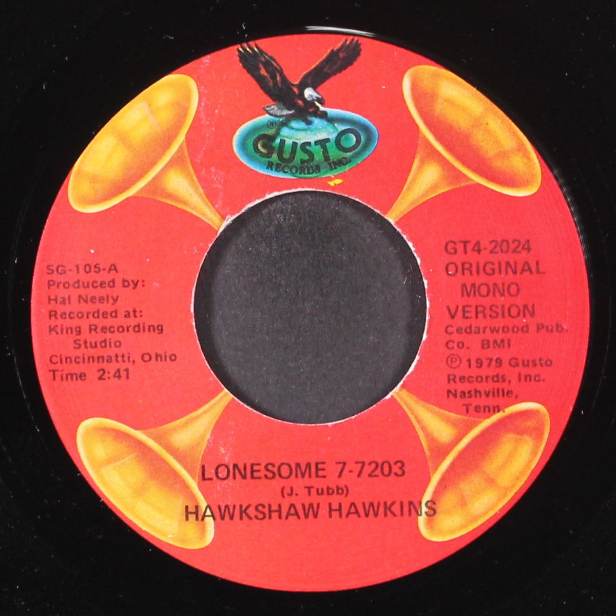 lonesome 7-7203 / slowpoke by HAWKSHAW HAWKINS