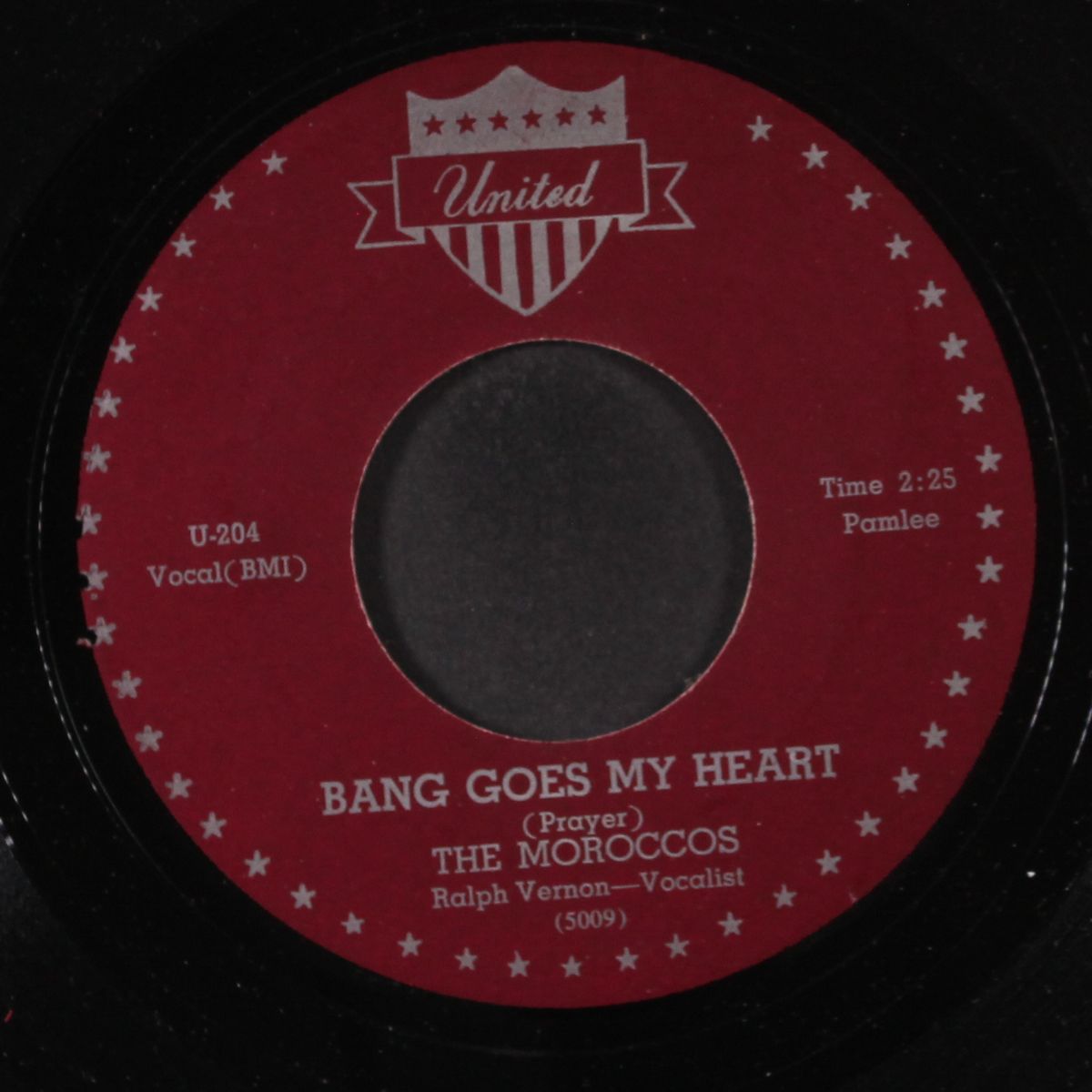 what is a teen-ager's prayer / bang goes my heart by MOROCCOS