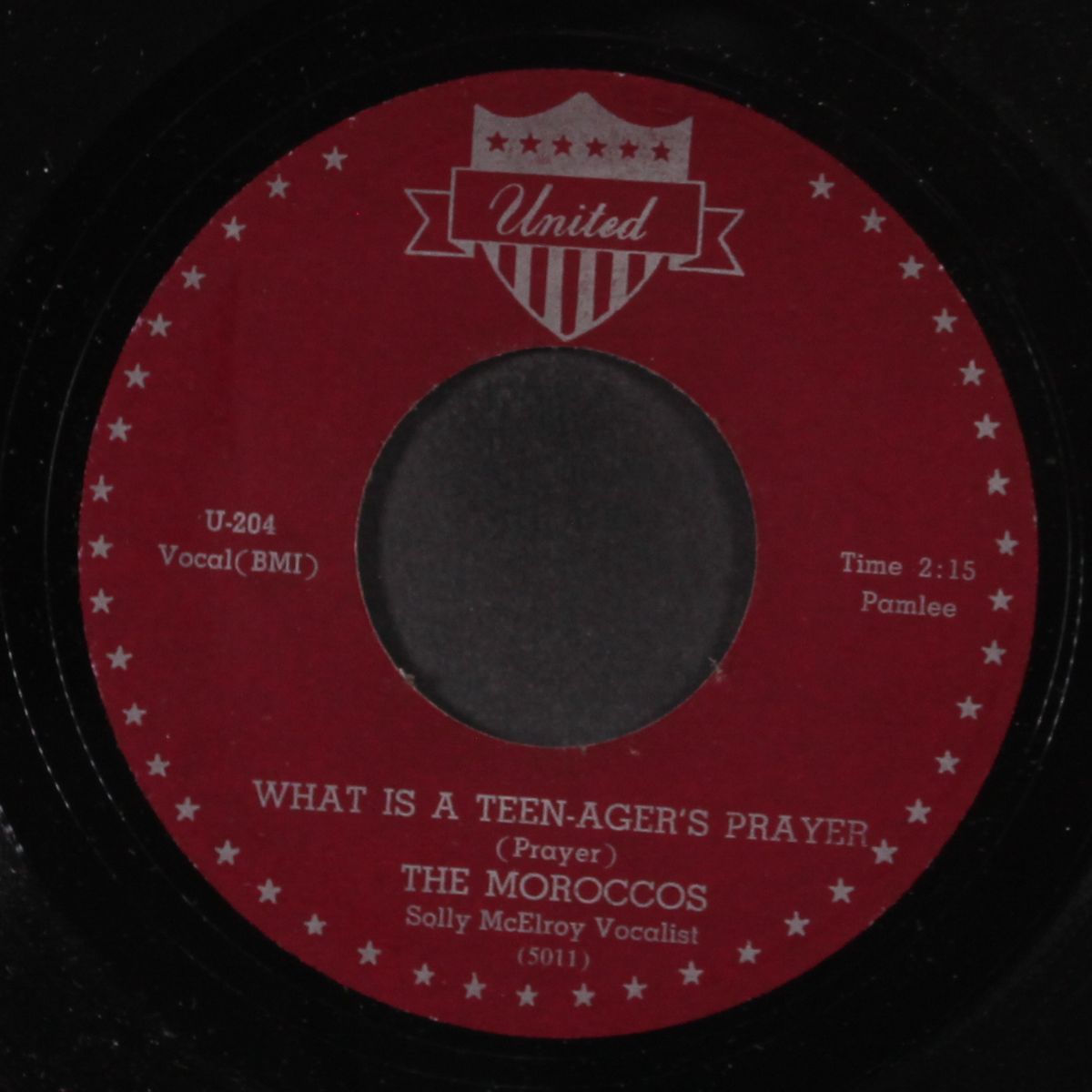 what is a teen-ager's prayer / bang goes my heart by MOROCCOS