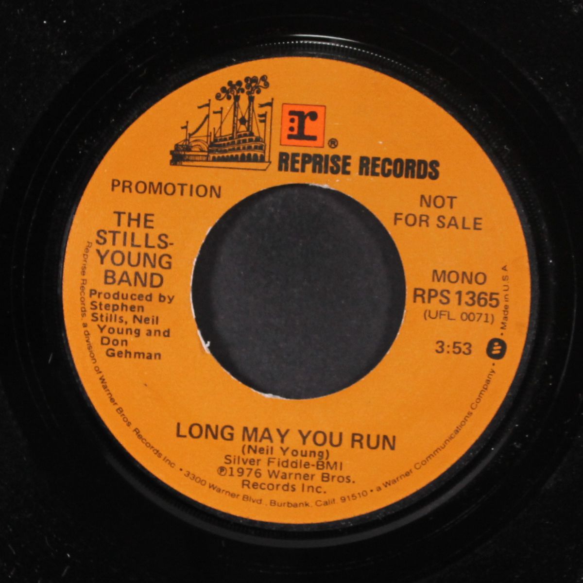 long may you run / 12-8 blues by STILLS-YOUNG BAND