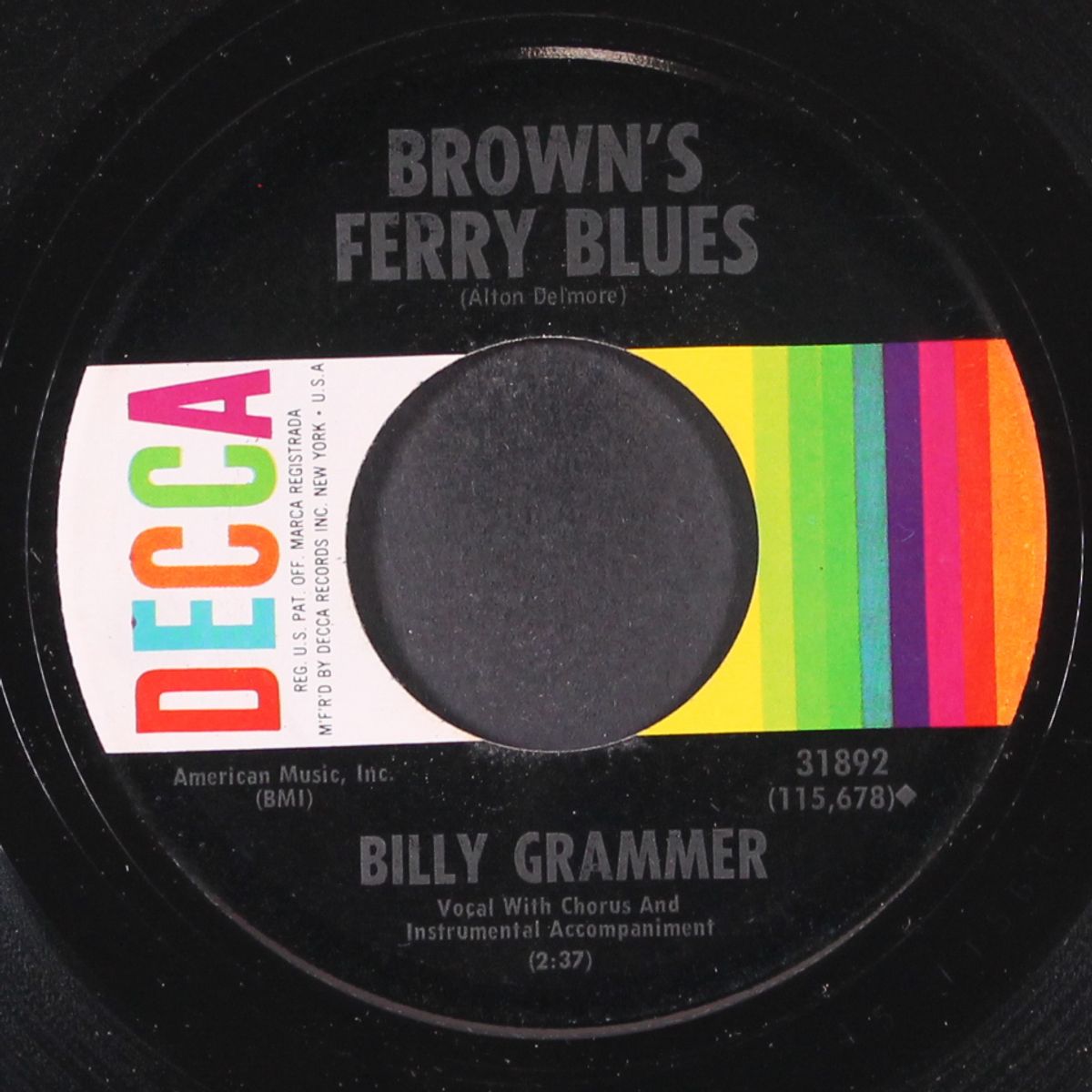 souvenirs of sorrow by BILLY GRAMMER