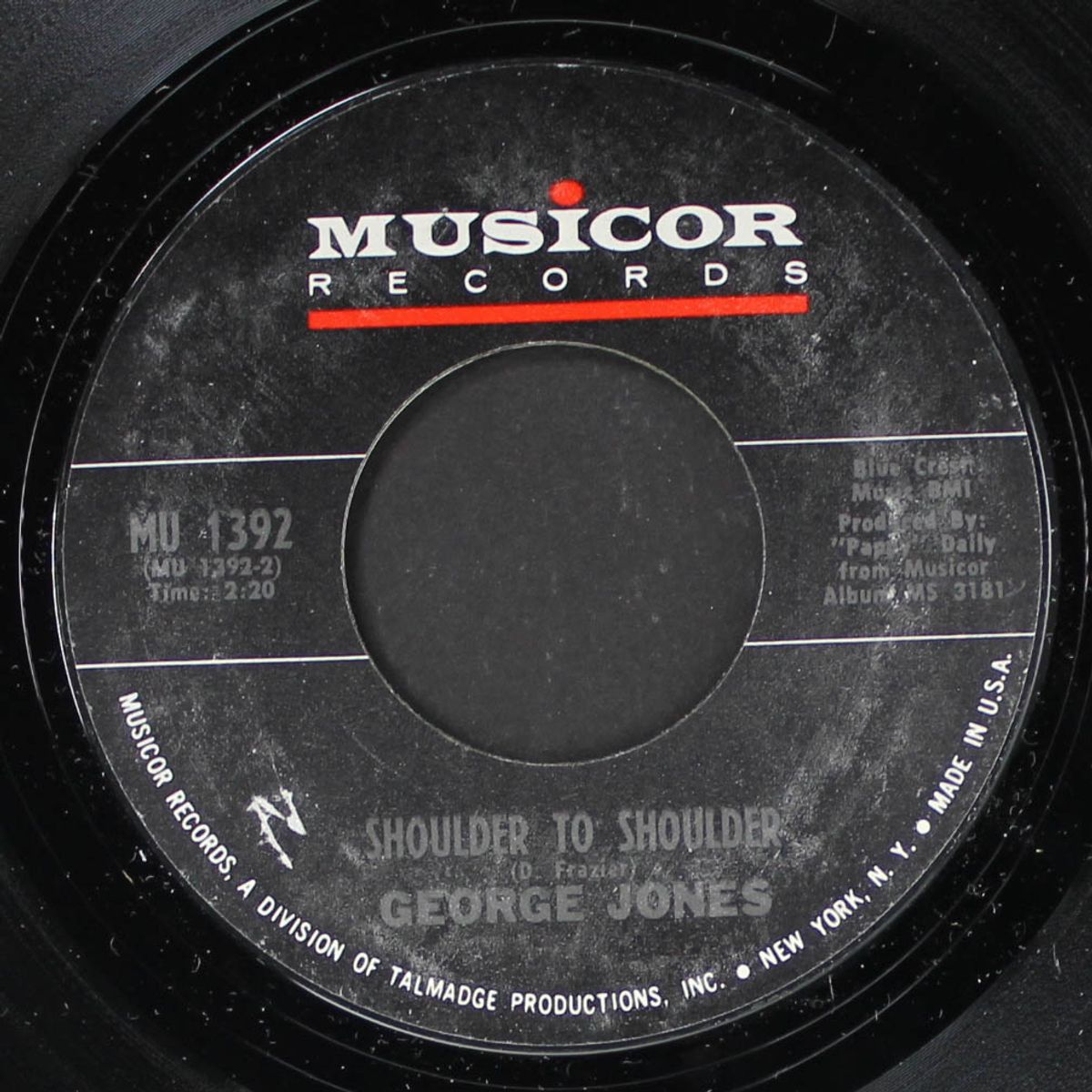 where grass won't grow by GEORGE JONES