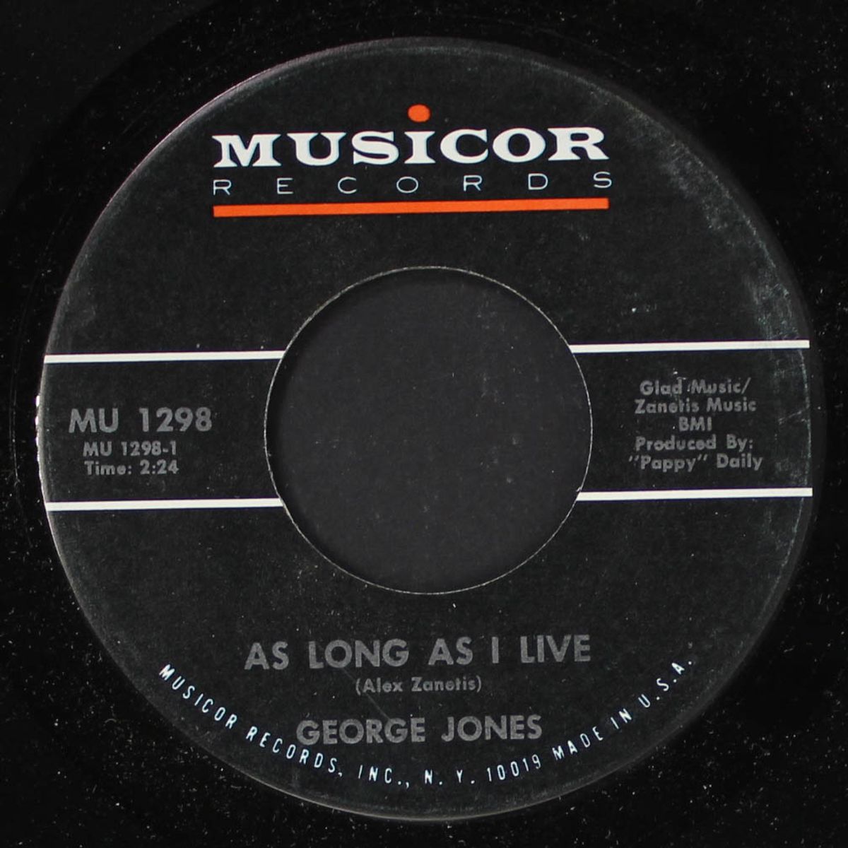 as long as i live / your angel steps out of heaven by GEORGE JONES