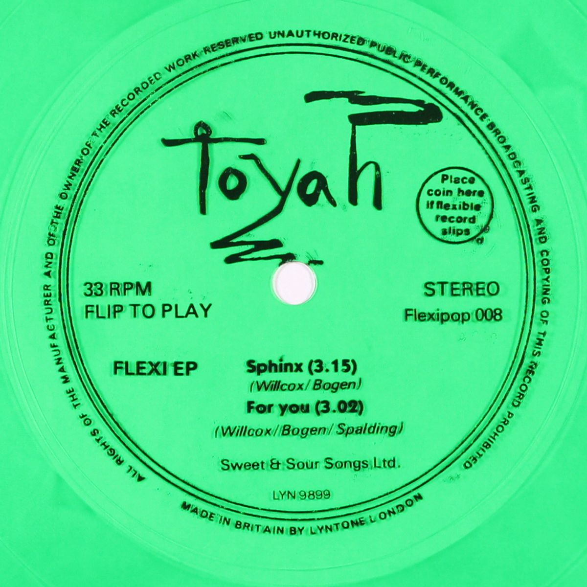 sphinx / for you by TOYAH