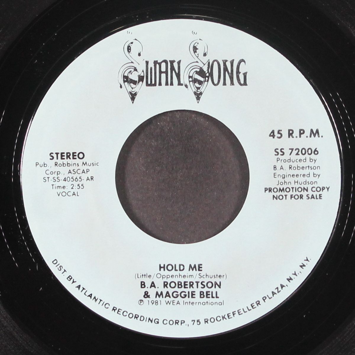 hold me / mono by B.A. ROBERTSON & MAGGIE BELL