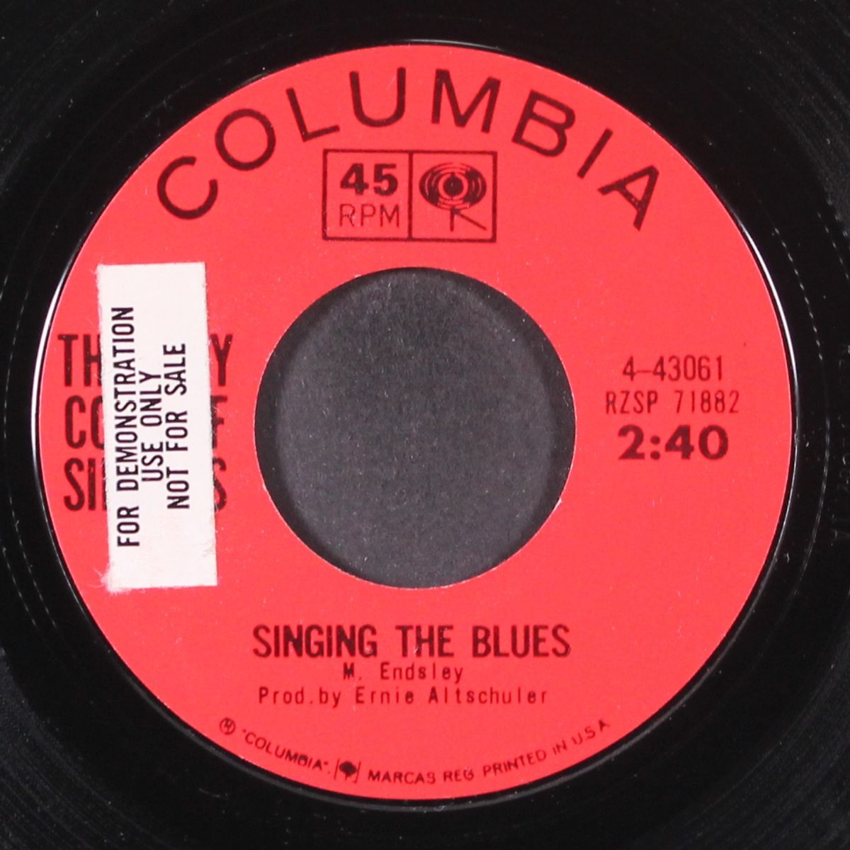 invisible tears / singing the blues by RAY CONNIFF SINGERS
