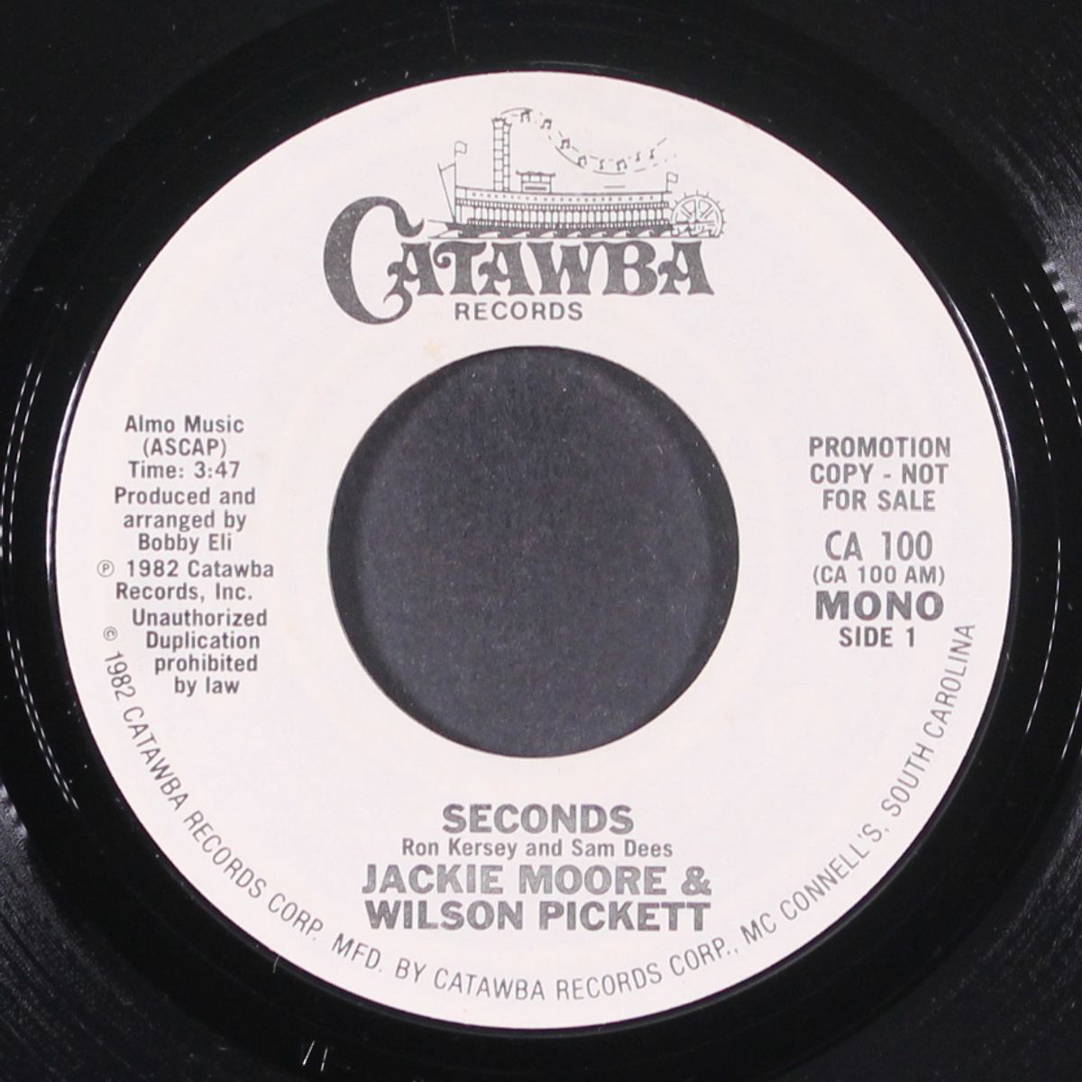 seconds / mono by JACKIE MOORE & WILSON PICKETT