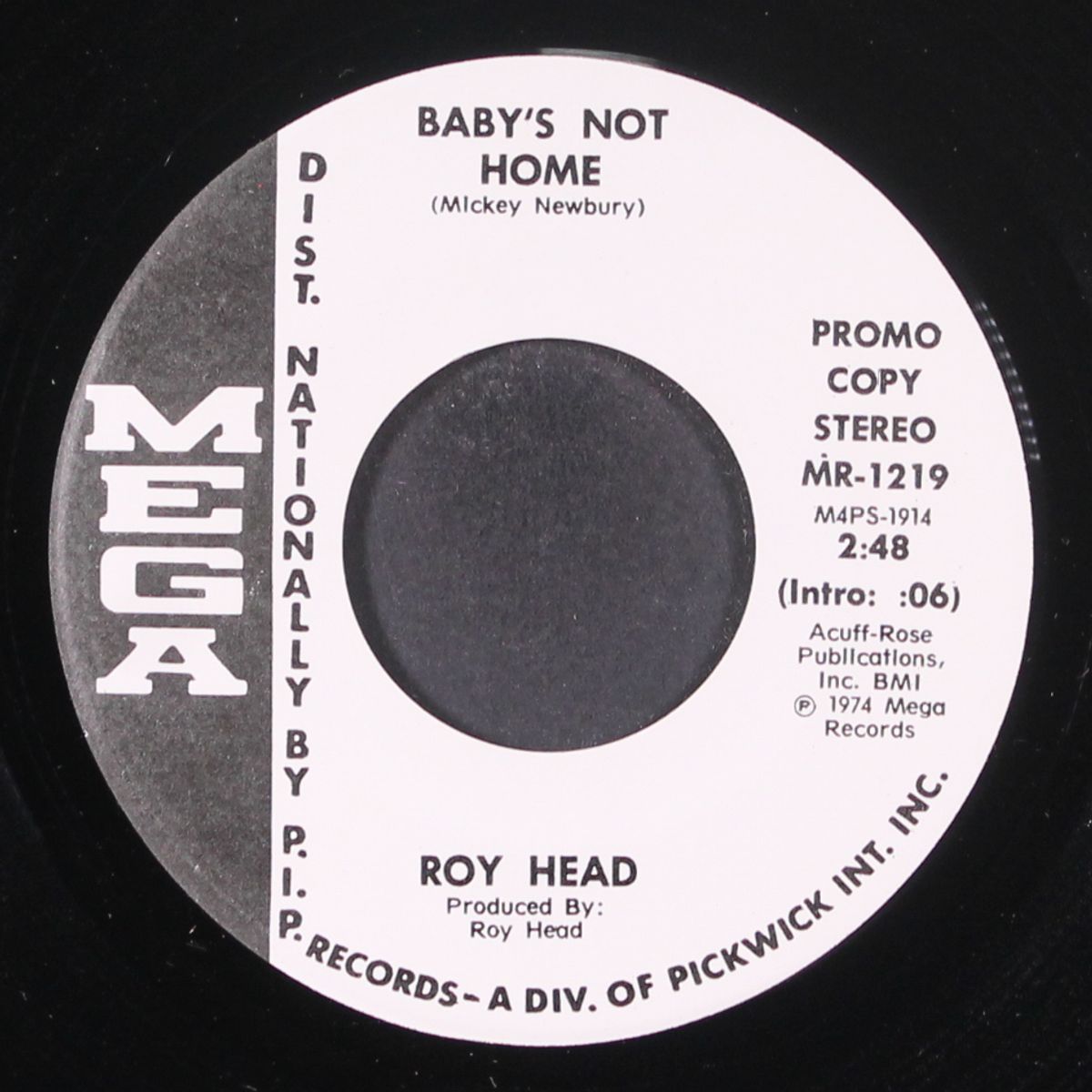 baby's not home / mono by ROY HEAD